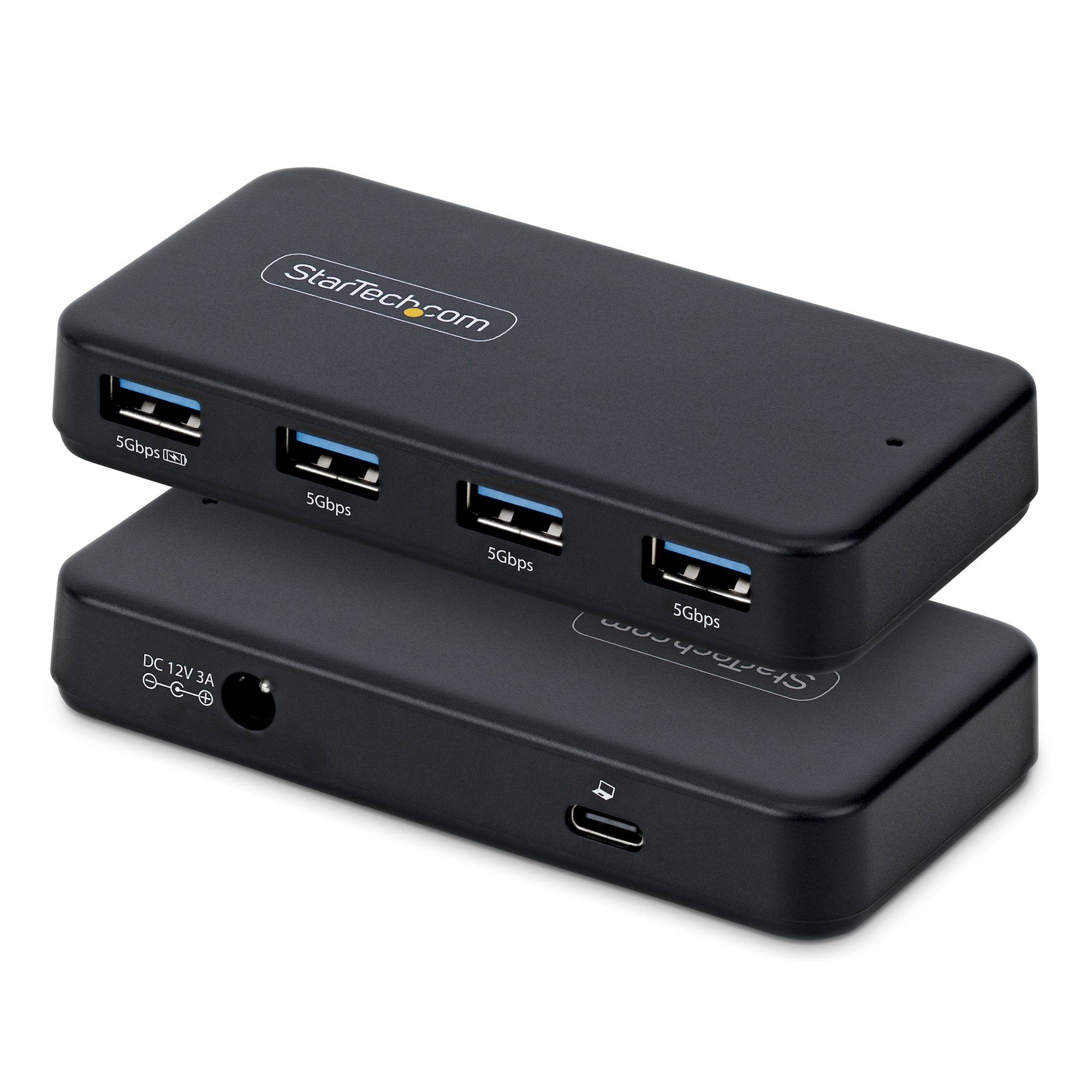 StarTech.com ST4300USB3V2-UE interface hub USB 3.2 Gen 1 (3.1 Gen 1) Type-C 5000 Mbit/s Sort
