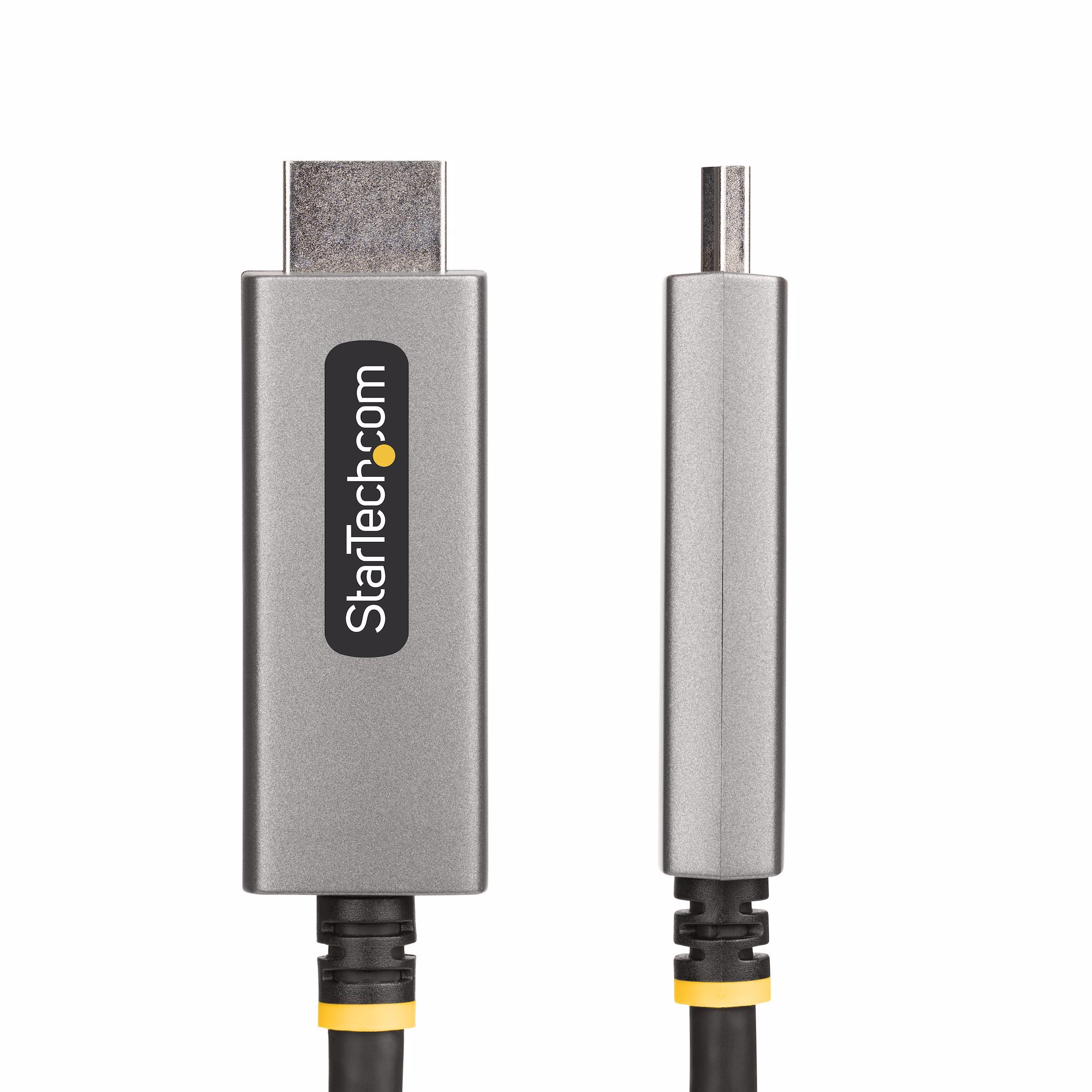 StarTech.com 133DISPLAYPORTHDMI21 videokabel adapter 2 m DisplayPort HDMI Sort, Sølv