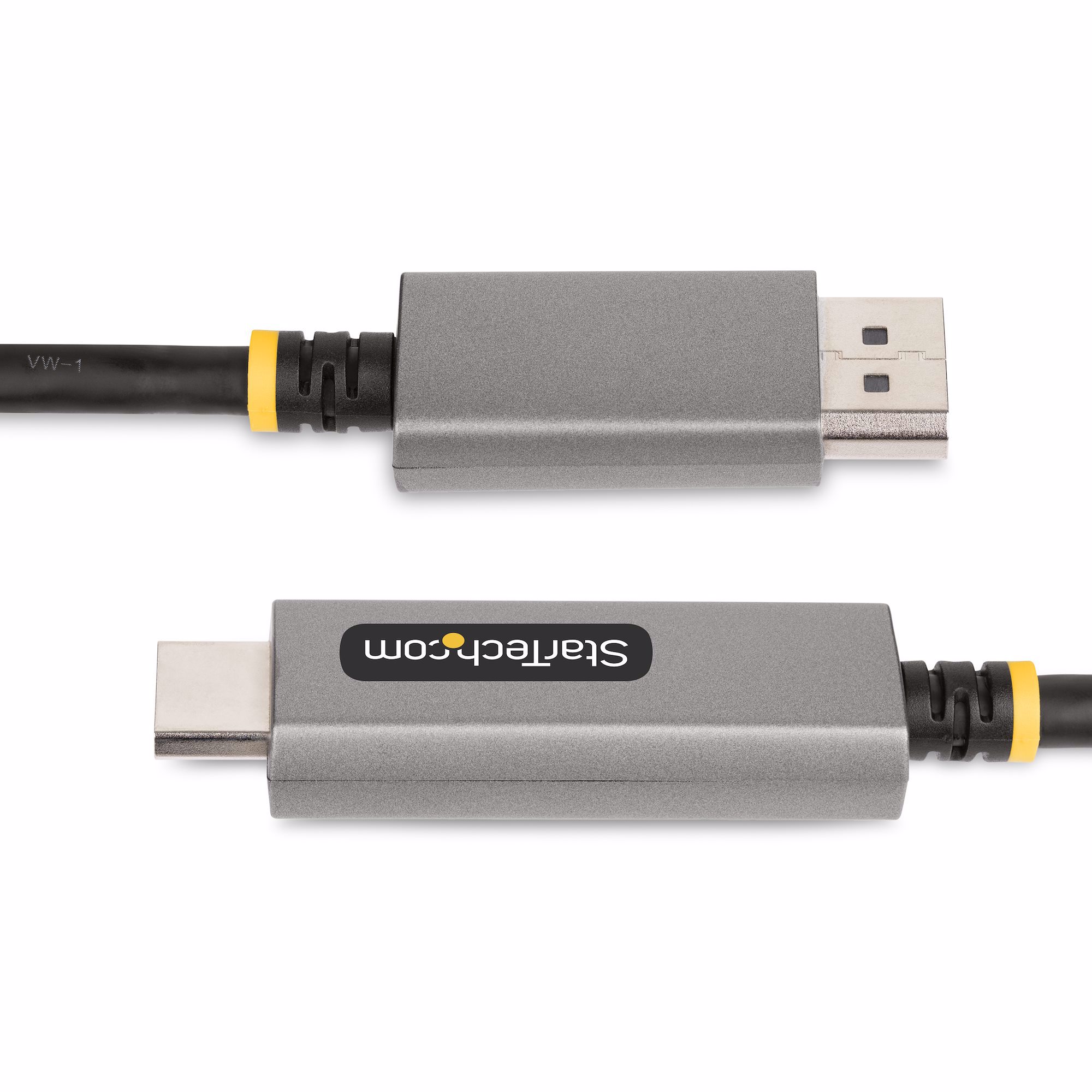 StarTech.com 133DISPLAYPORTHDMI21 videokabel adapter 2 m DisplayPort HDMI Sort, Sølv