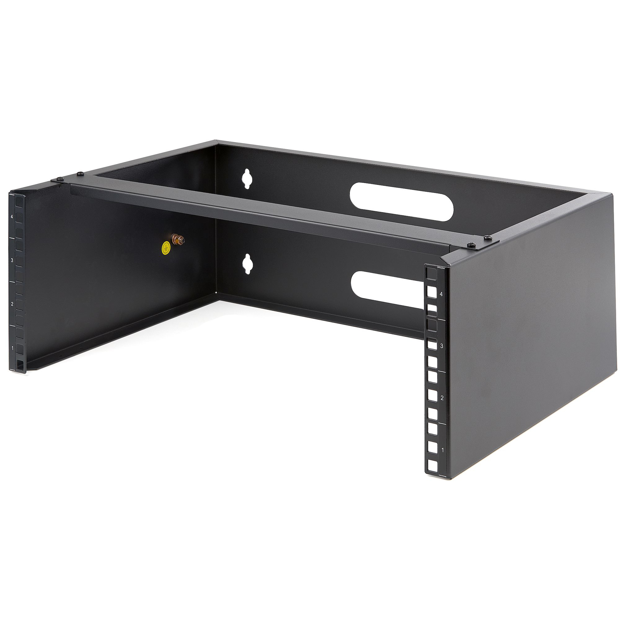 StarTech.com WALLMOUNT4 stativ 4U Vægmonteret stativ Sort