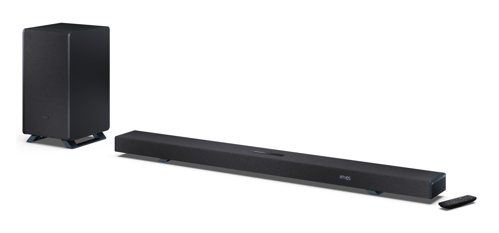 Sharp HT-SBW55121(BK) SoundBar højttaler Sort 5.1.2 kanaler 212 W