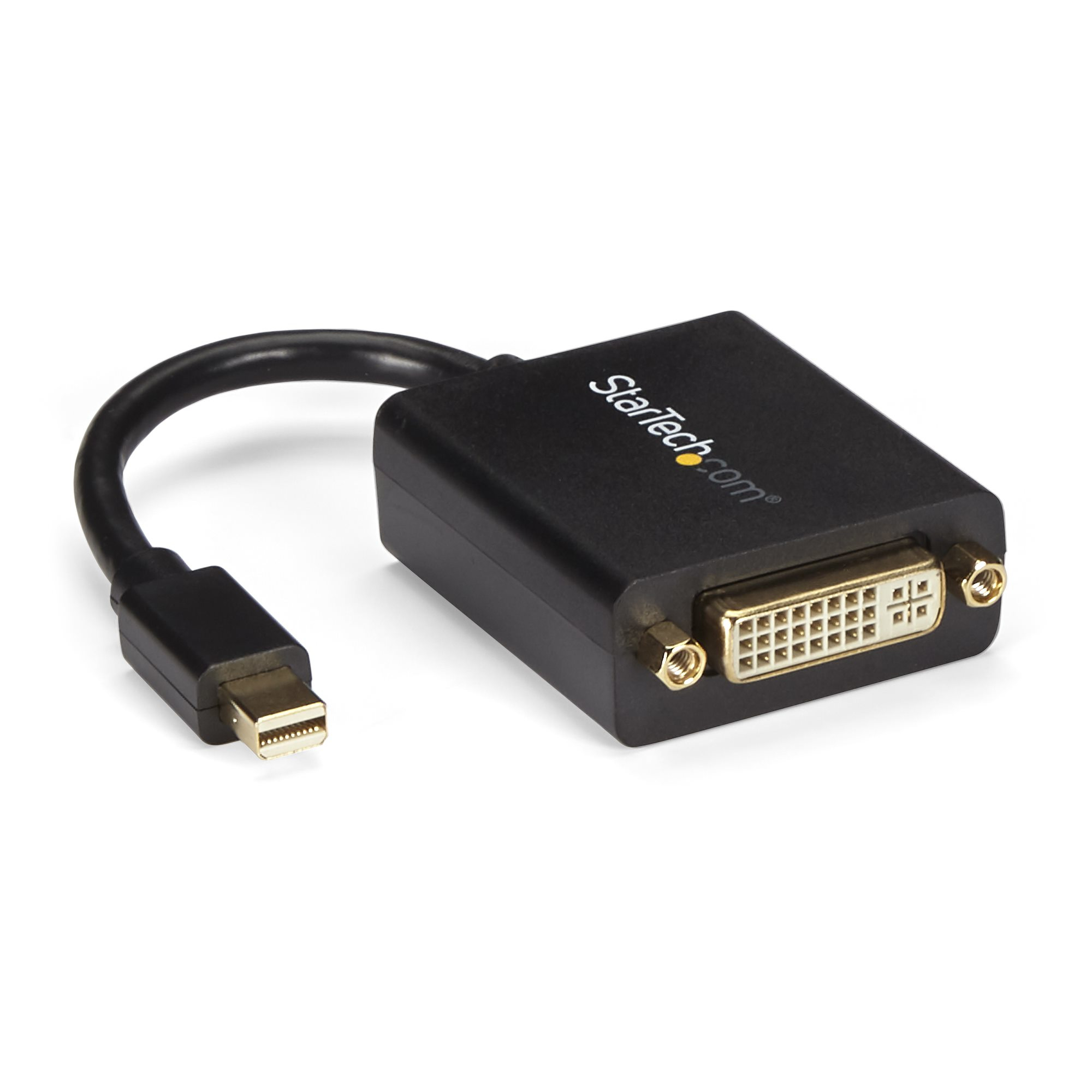 StarTech.com MDP2DVI videokabel adapter 0,13 m Mini DisplayPort DVI-I Sort