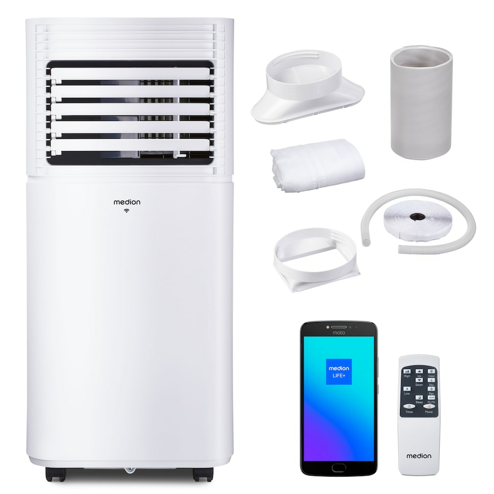 MEDION LIFE P901 Mobil luftkonditioneringsanlæg 0,65 L 65 dB Hvid