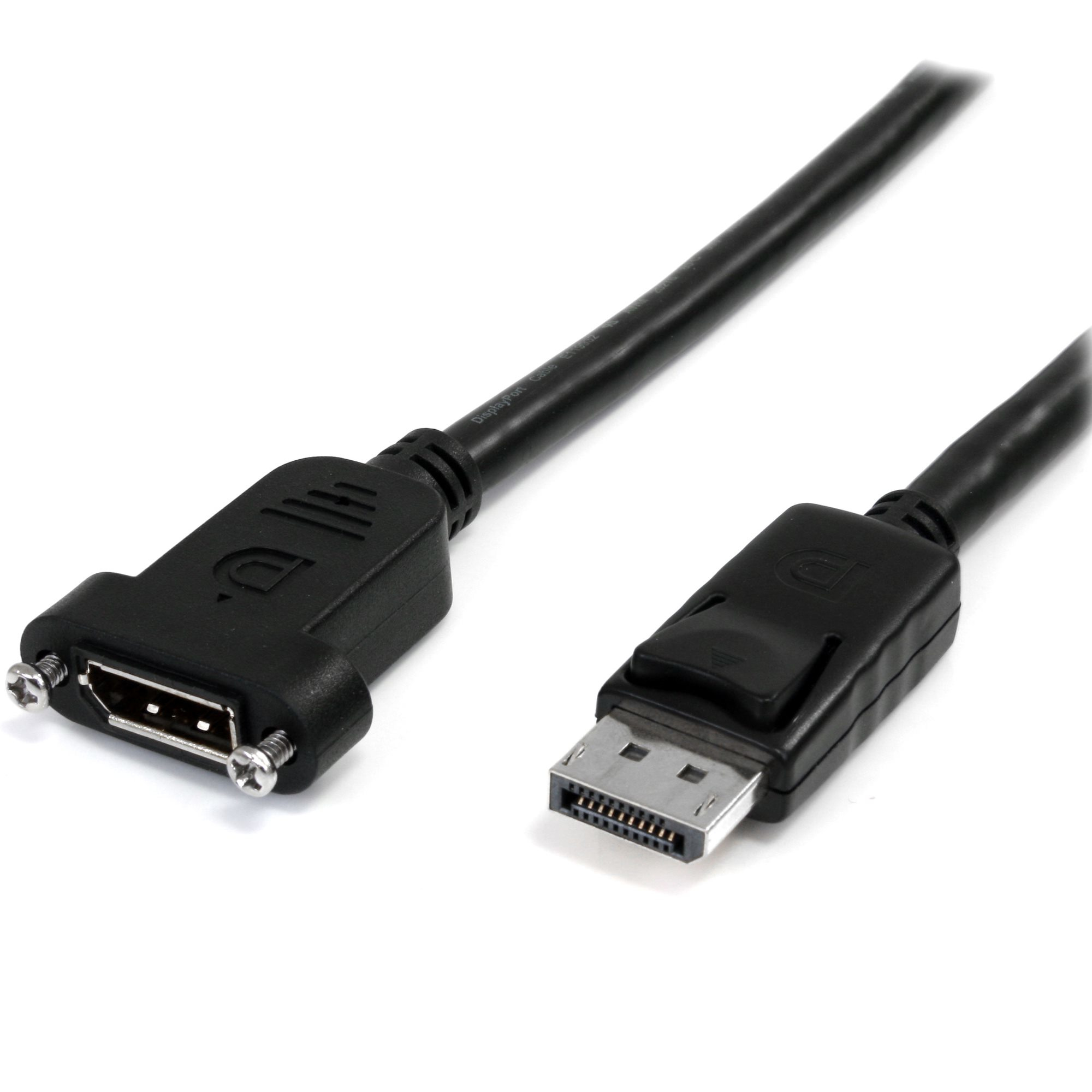 StarTech.com DPPNLFM3PW DisplayPort kabel 0,9 m Sort