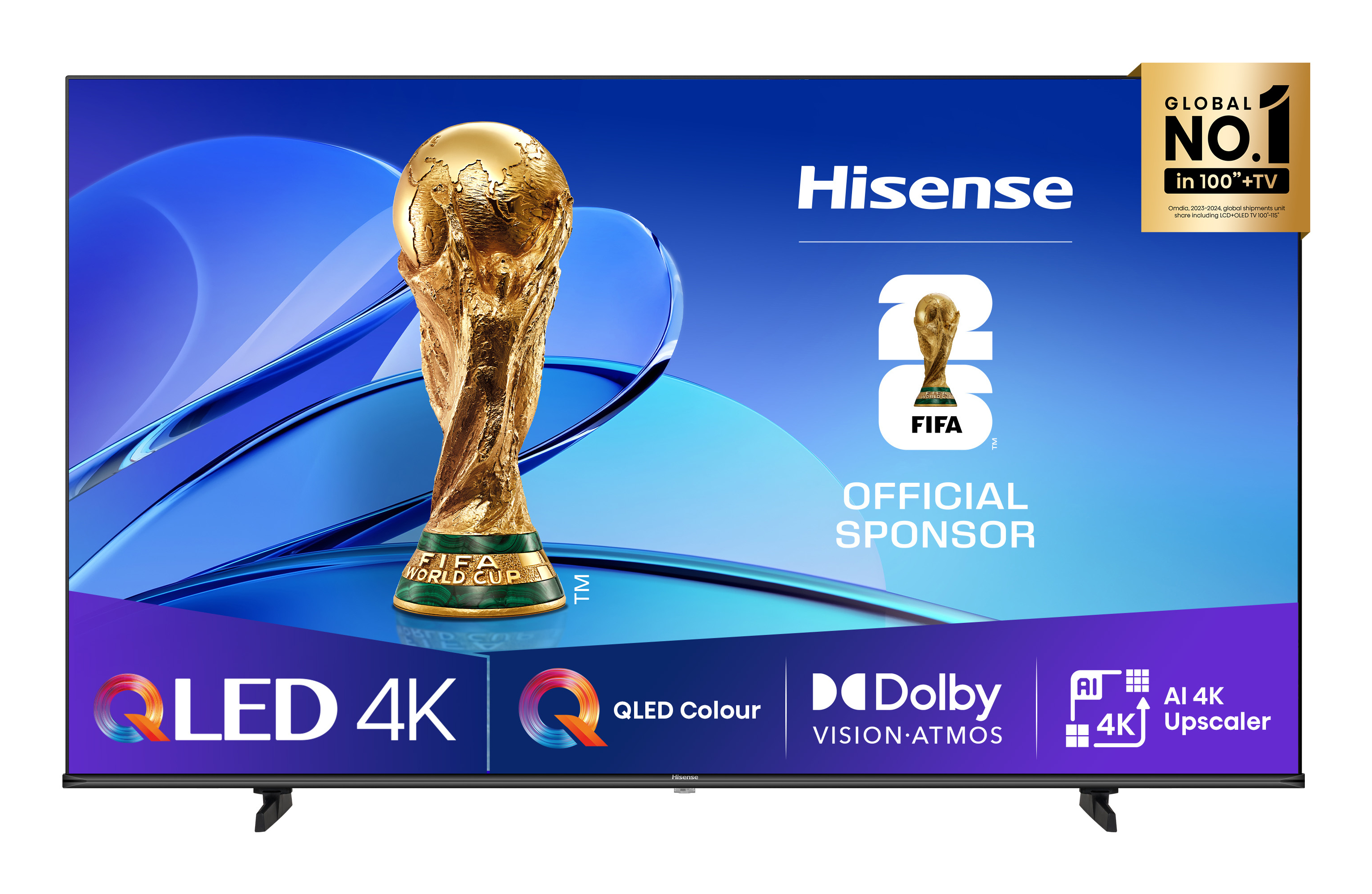 Hisense E7Q PRO 43E7Q PRO 109,2 cm (43") 4K Ultra HD Smart TV Wi-Fi Sort
