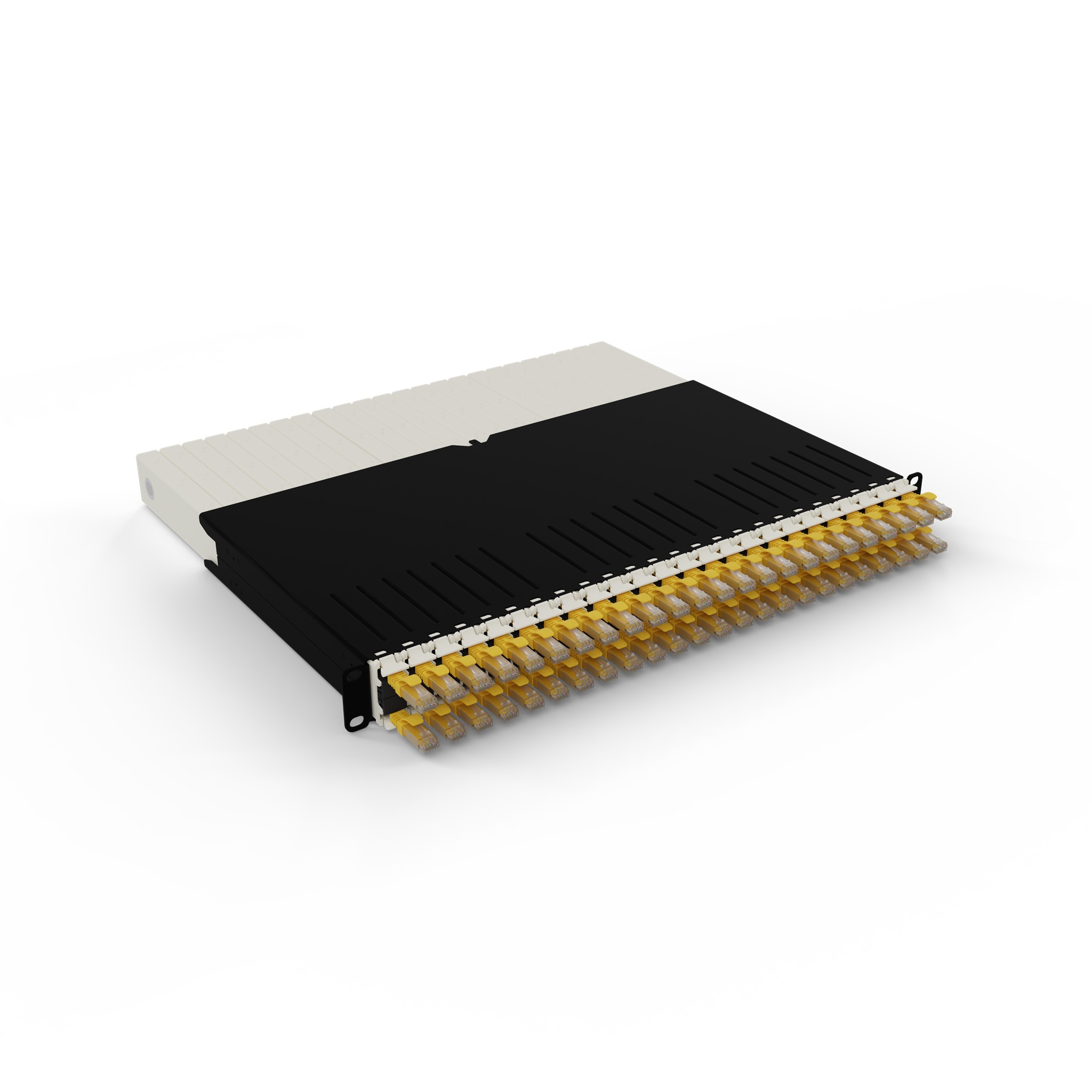PATCHBOX PONEX8UTPYL netværkskabel Gul 0,8 m Cat6a U/UTP (UTP)