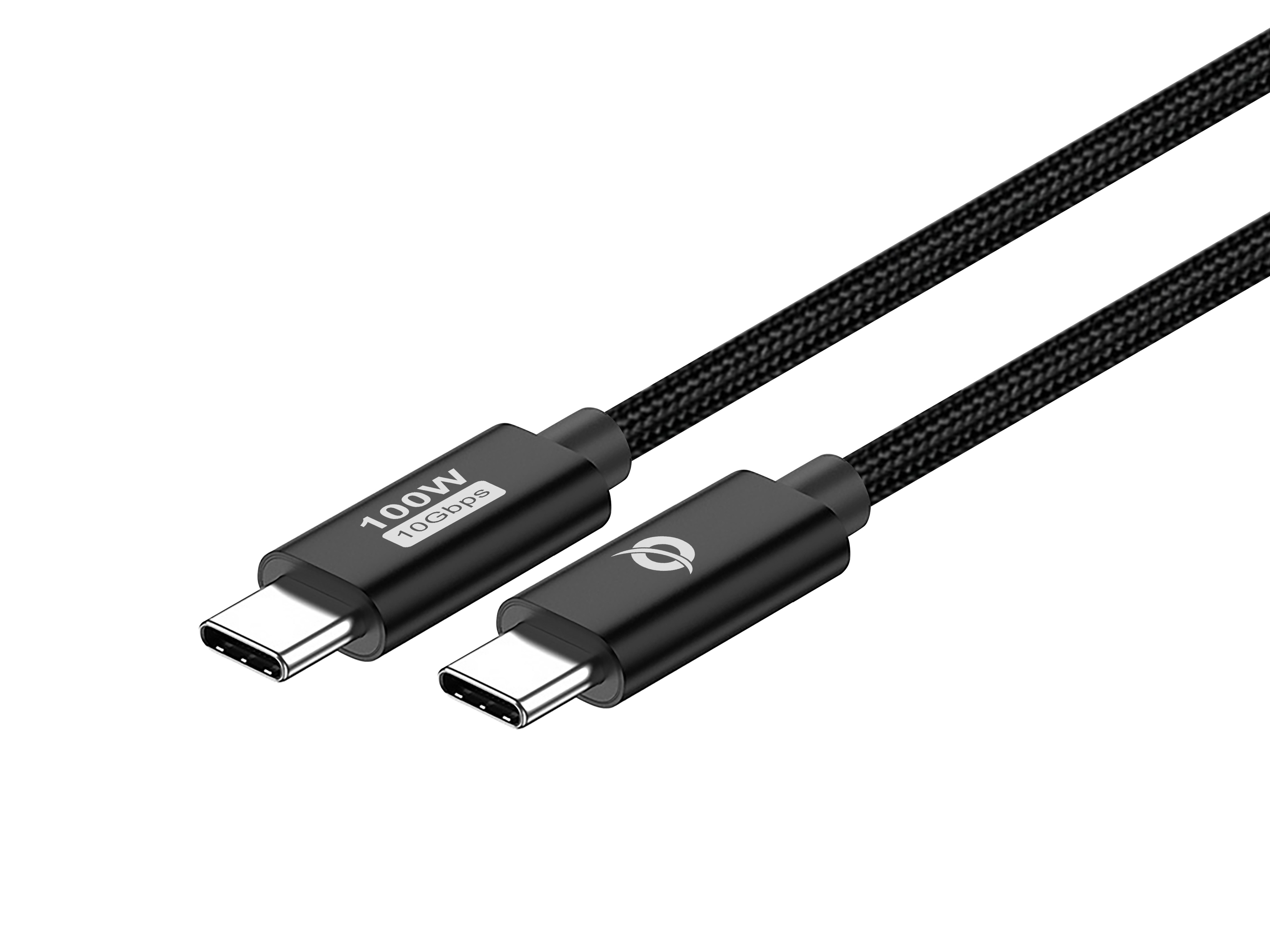 Conceptronic ETTA02B12 USB-kabel USB 3.2 Gen 2 (3.1 Gen 2) 1,2 m USB C Sort