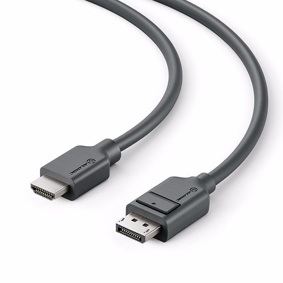 ALOGIC EL2DPHD-02 videokabel adapter 2 m DisplayPort HDMI Sort