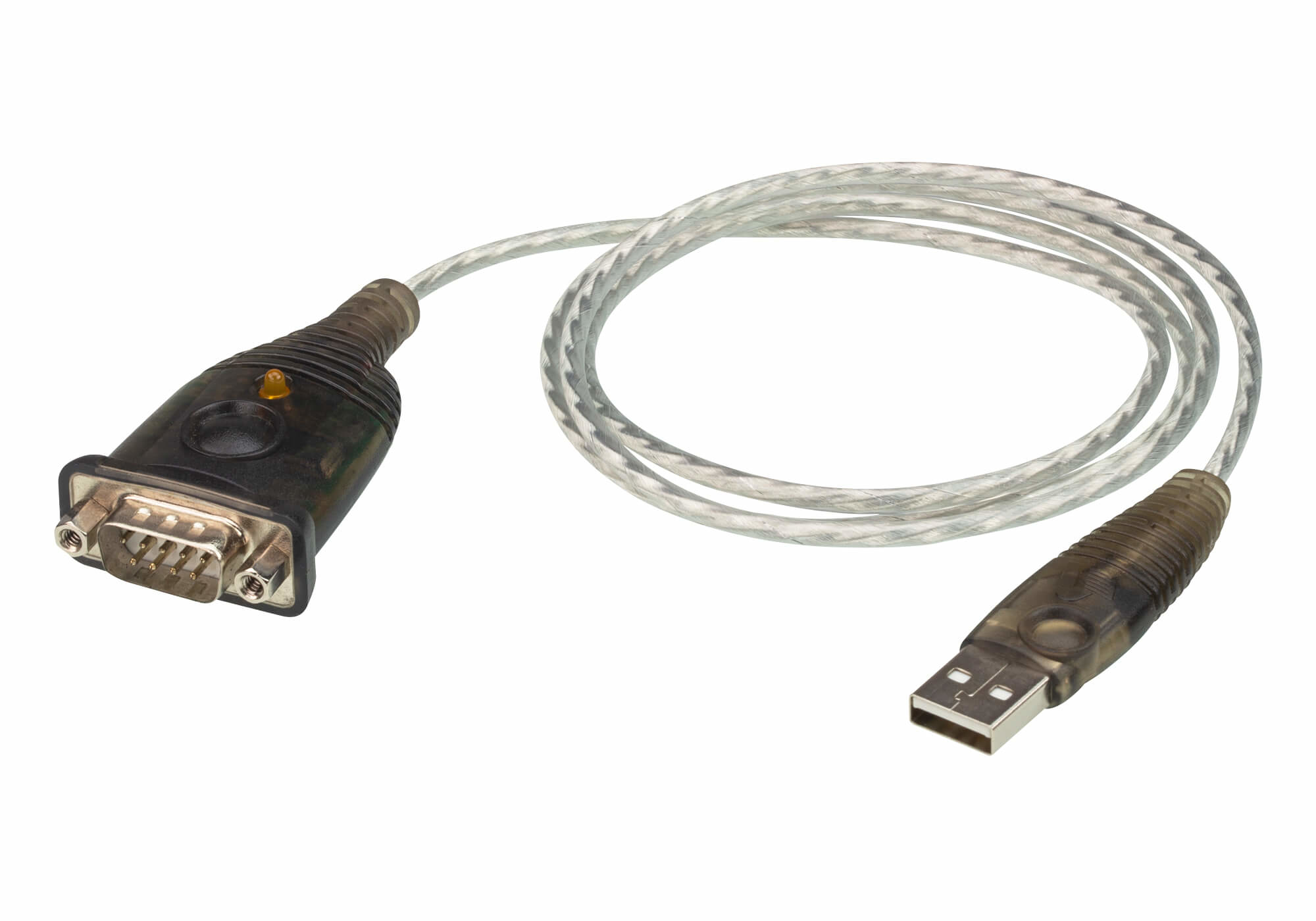 ATEN UC232A1-AT serielkabel Sort, Metallic 1 m USB Type-A DB-9