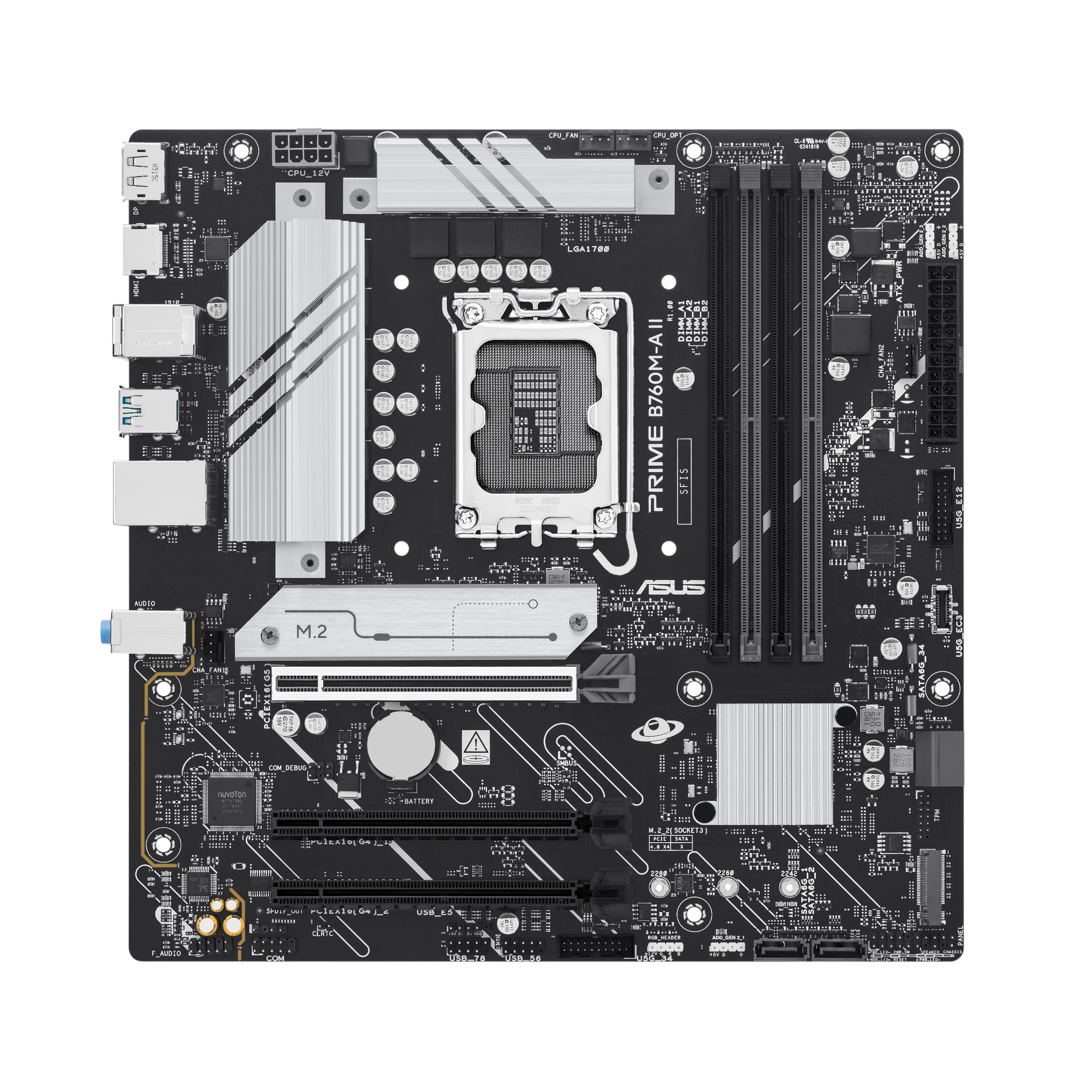 ASUS PRIME B760M-A II-CSM Intel B760 LGA 1700 micro ATX