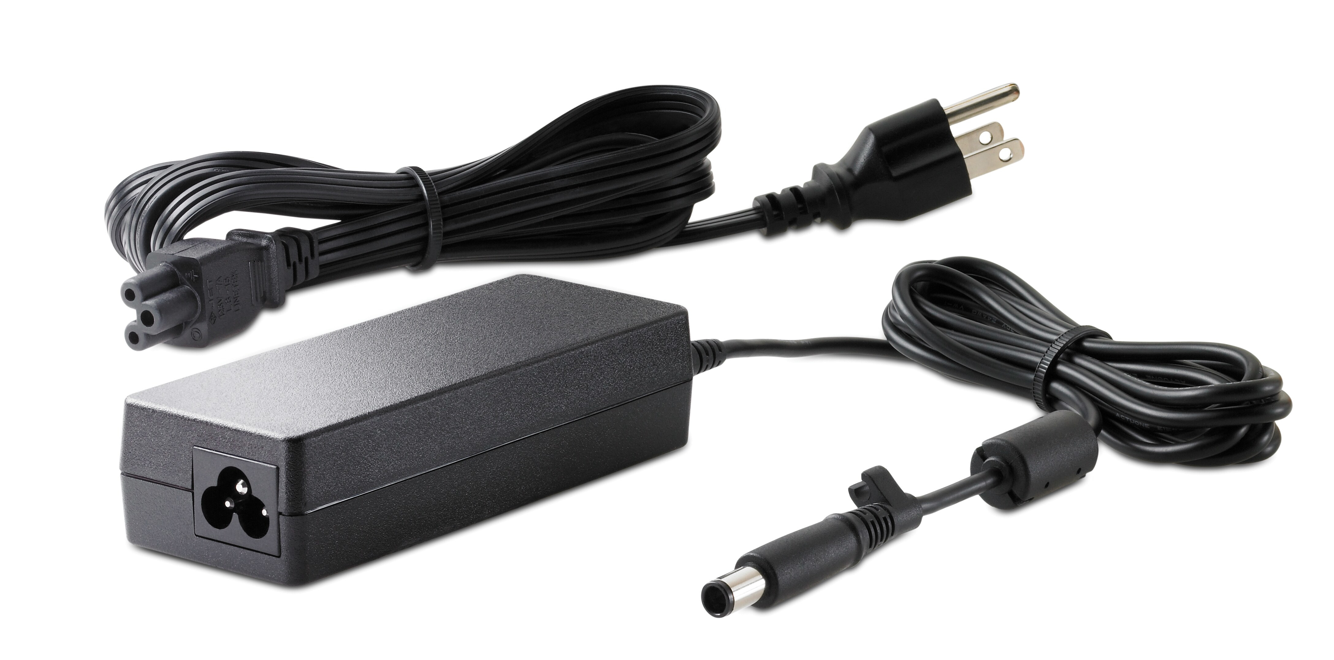 HP 65W Smart AC Adapter strømadapter og vekselret Indendørs Sort