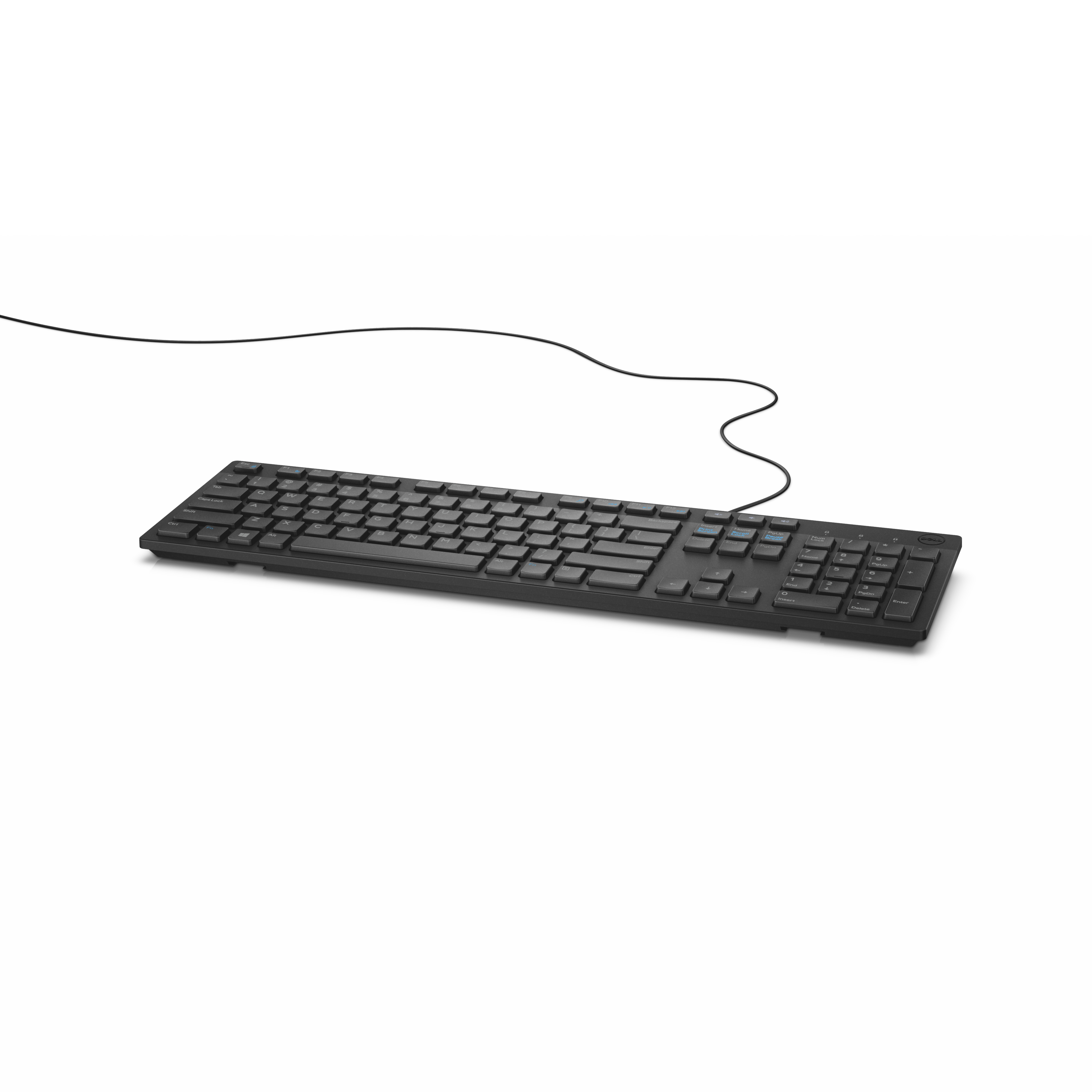 DELL KB216 tastatur Universel USB QWERTY UK engelsk Sort