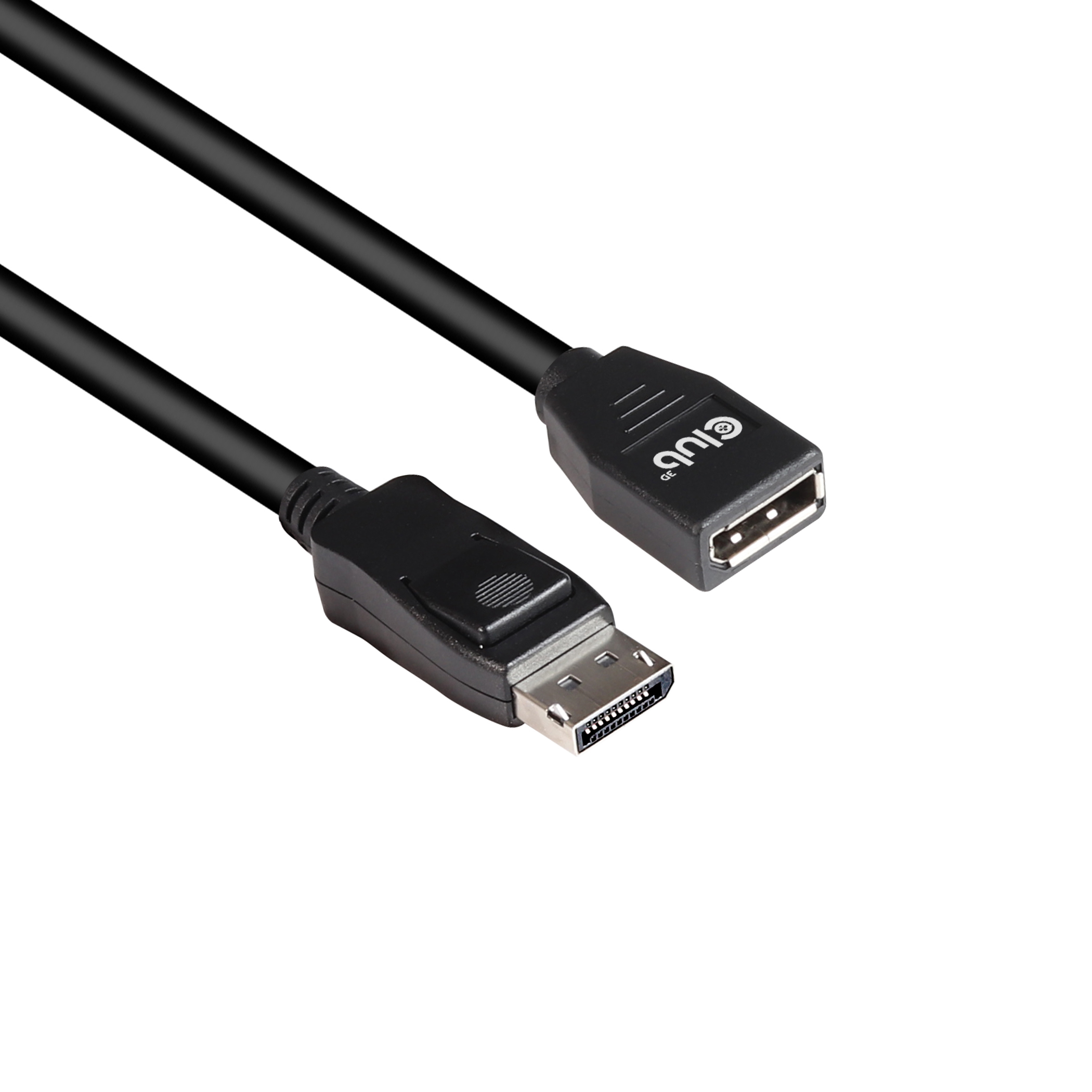 CLUB3D CAC-1022 videokabel adapter 2 m Displayport 1.4 Sort
