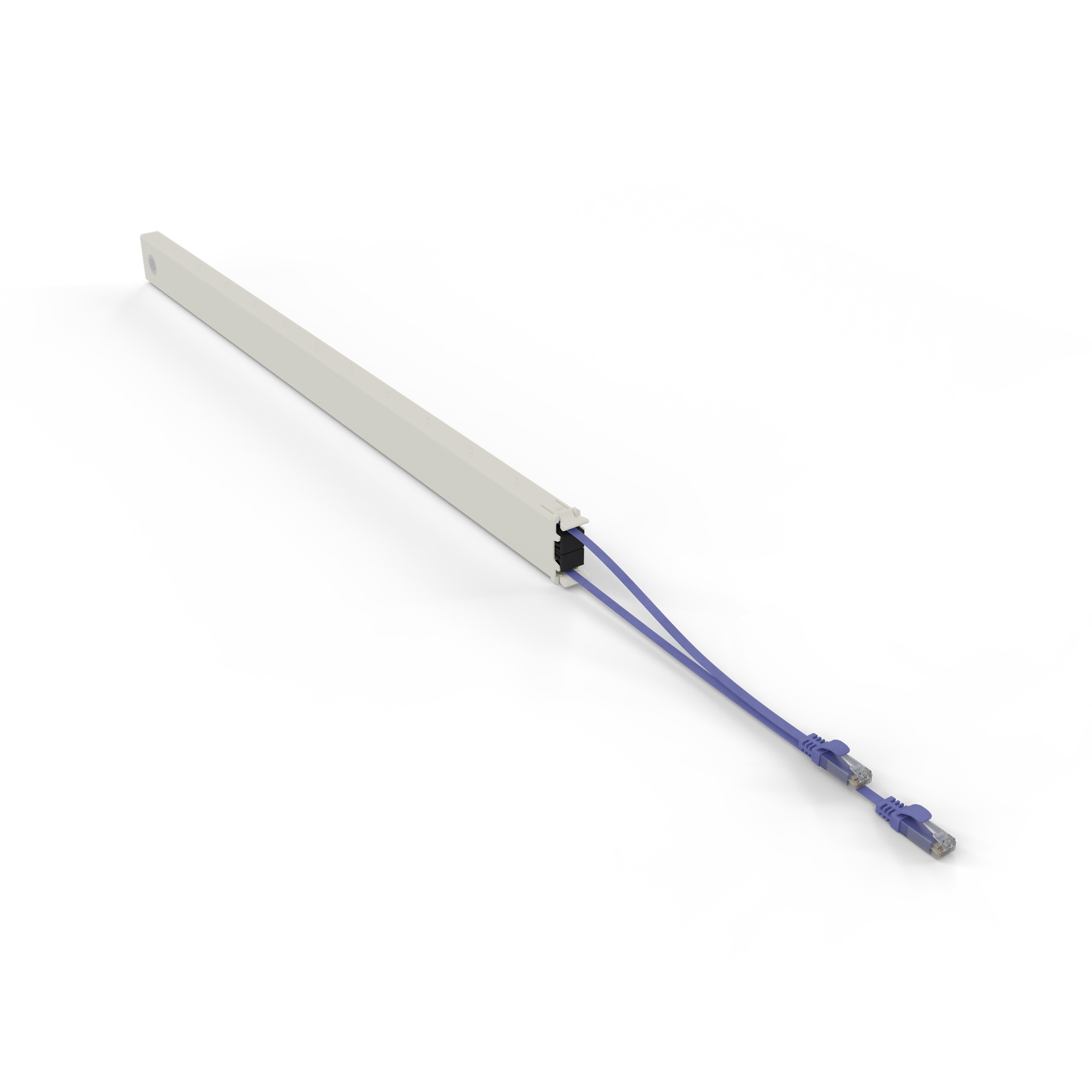 PATCHBOX CONE46UTPVI netværkskabel Violet 2,5 m Cat6a U/UTP (UTP)