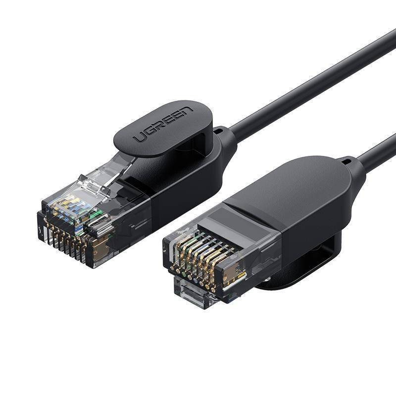 Ugreen 70653 netværkskabel Sort 3 m Cat6a U/UTP (UTP)