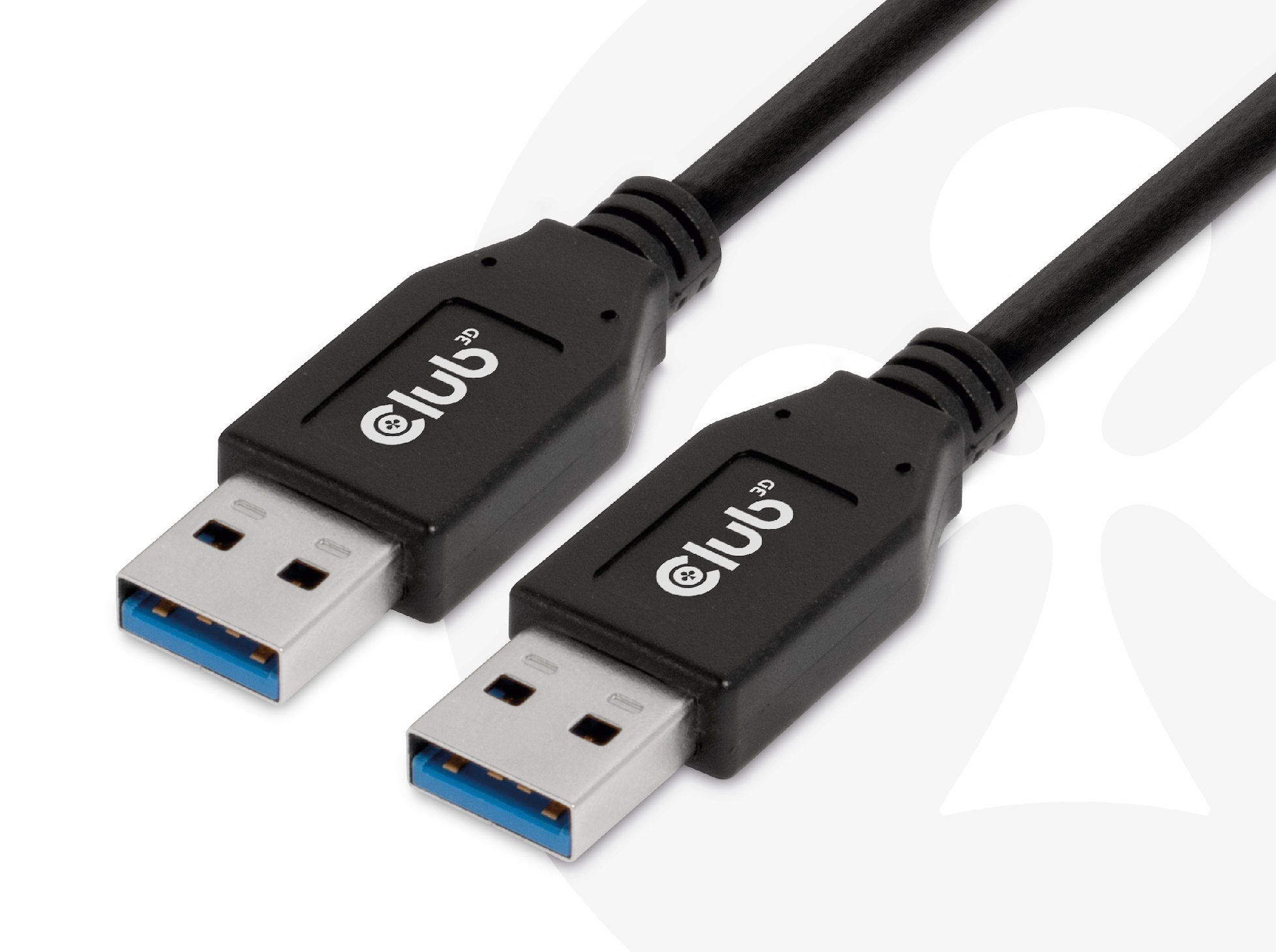 CLUB3D CAC-1409 USB-kabel USB 3.2 Gen 2 (3.1 Gen 2) 0,5 m USB A Sort