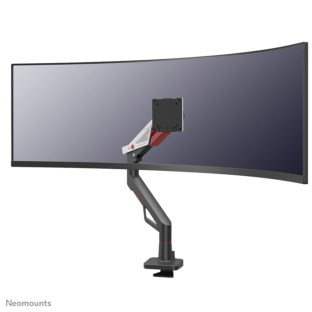 Neomounts DS70-256RD1 Gaming monitor arm 24-57" - gas spring - Topfix - 180°-stop 144,8 cm (57") Skrivebord Sort