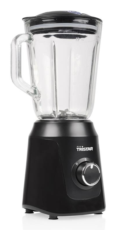 Tristar BL-4482 blender 1 L Blender til madlavning 350 W Sort, Transparent