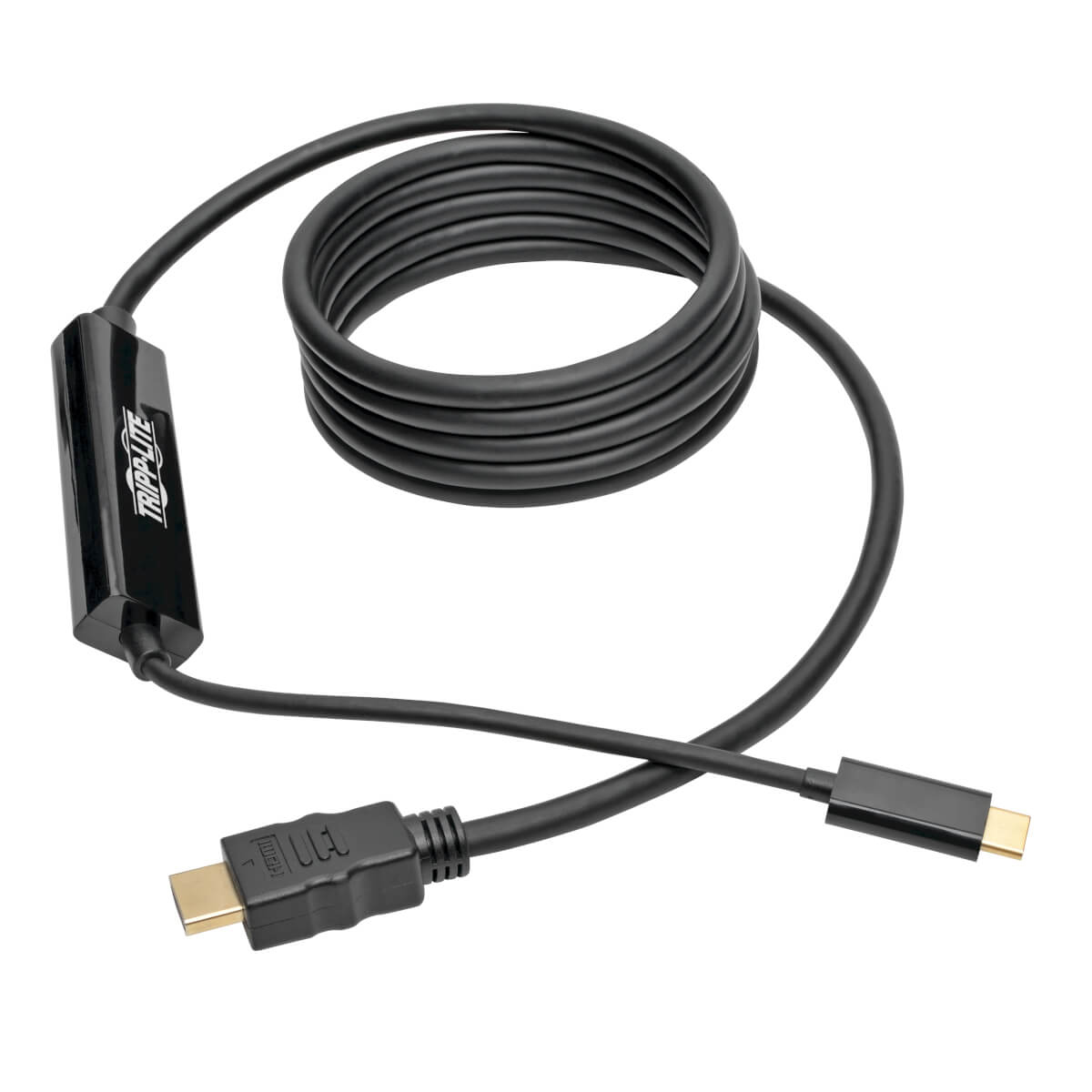 Tripp Lite U444-006-H videokabel adapter 1,8 m USB Type-C HDMI Sort