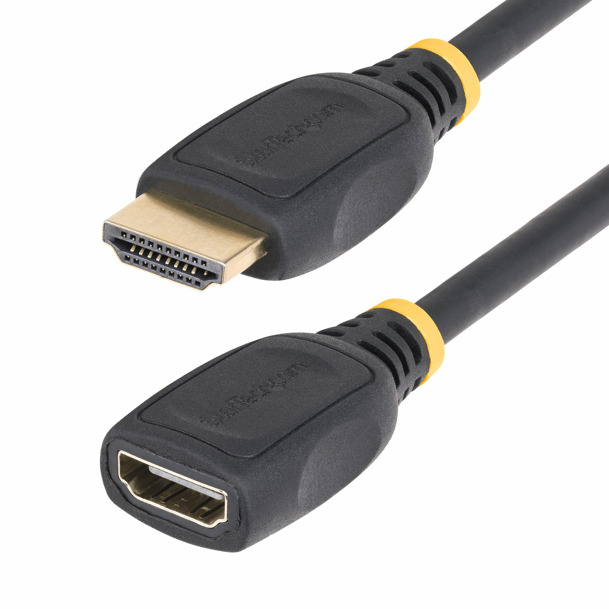 StarTech.com HD2MF3FL HDMI-kabel 1 m HDMI Type A (Standard) Sort