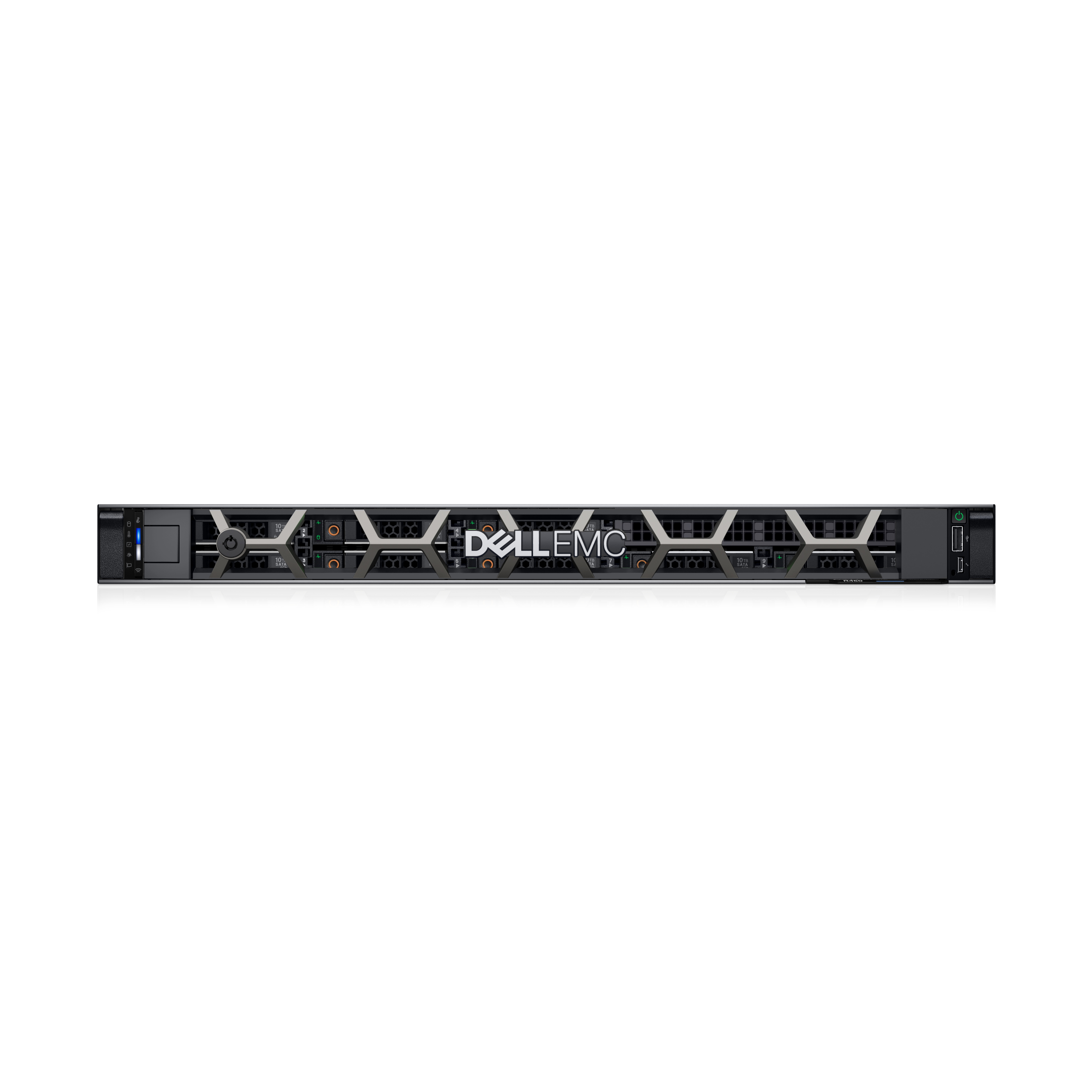 DELL PowerEdge R450 server 480 GB Stativ (1U) Intel® Xeon Silver 4309Y 2,8 GHz 16 GB DDR4-SDRAM 1100 W