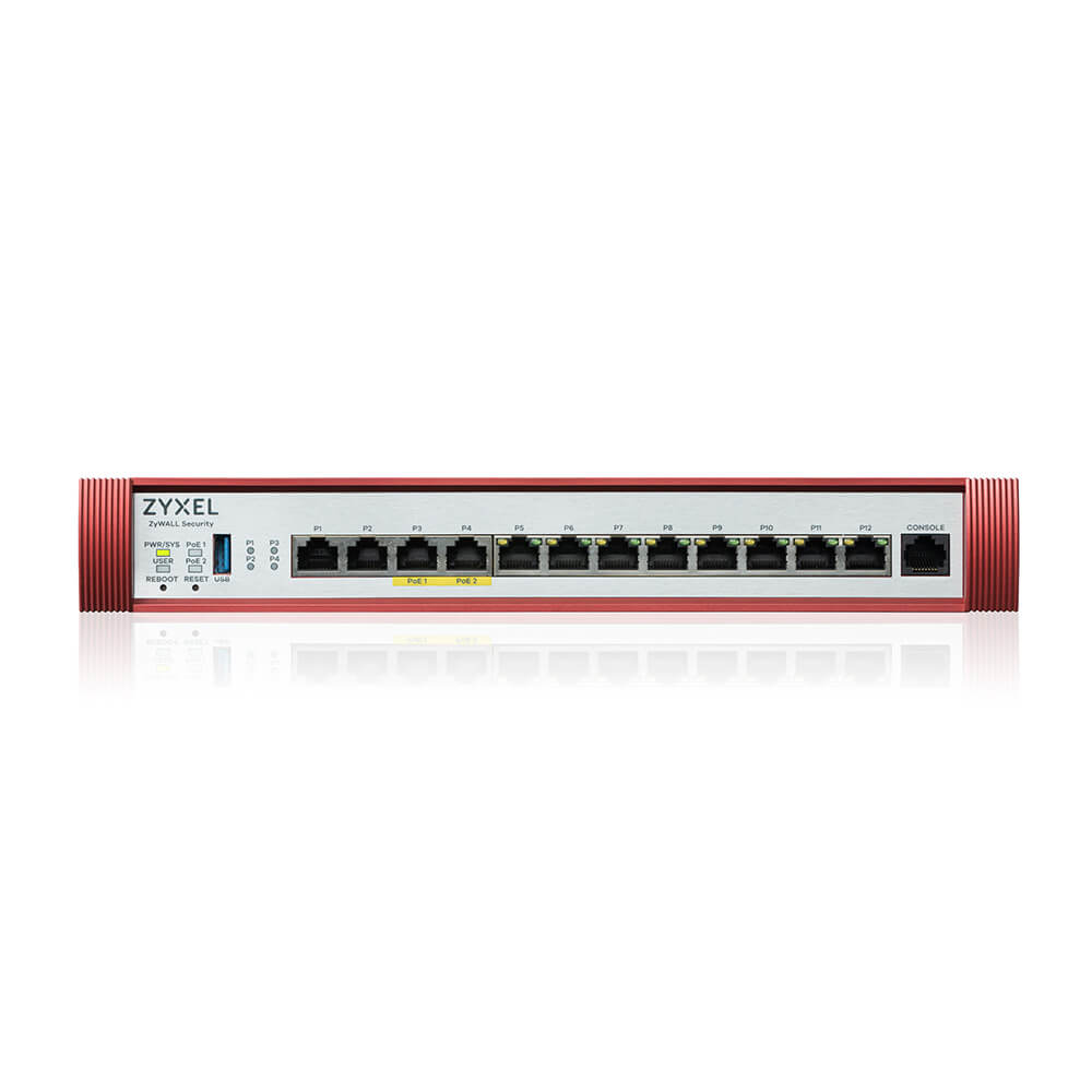 Zyxel USG FLEX 500H firewall (hardware) 10 Gbit/sek.