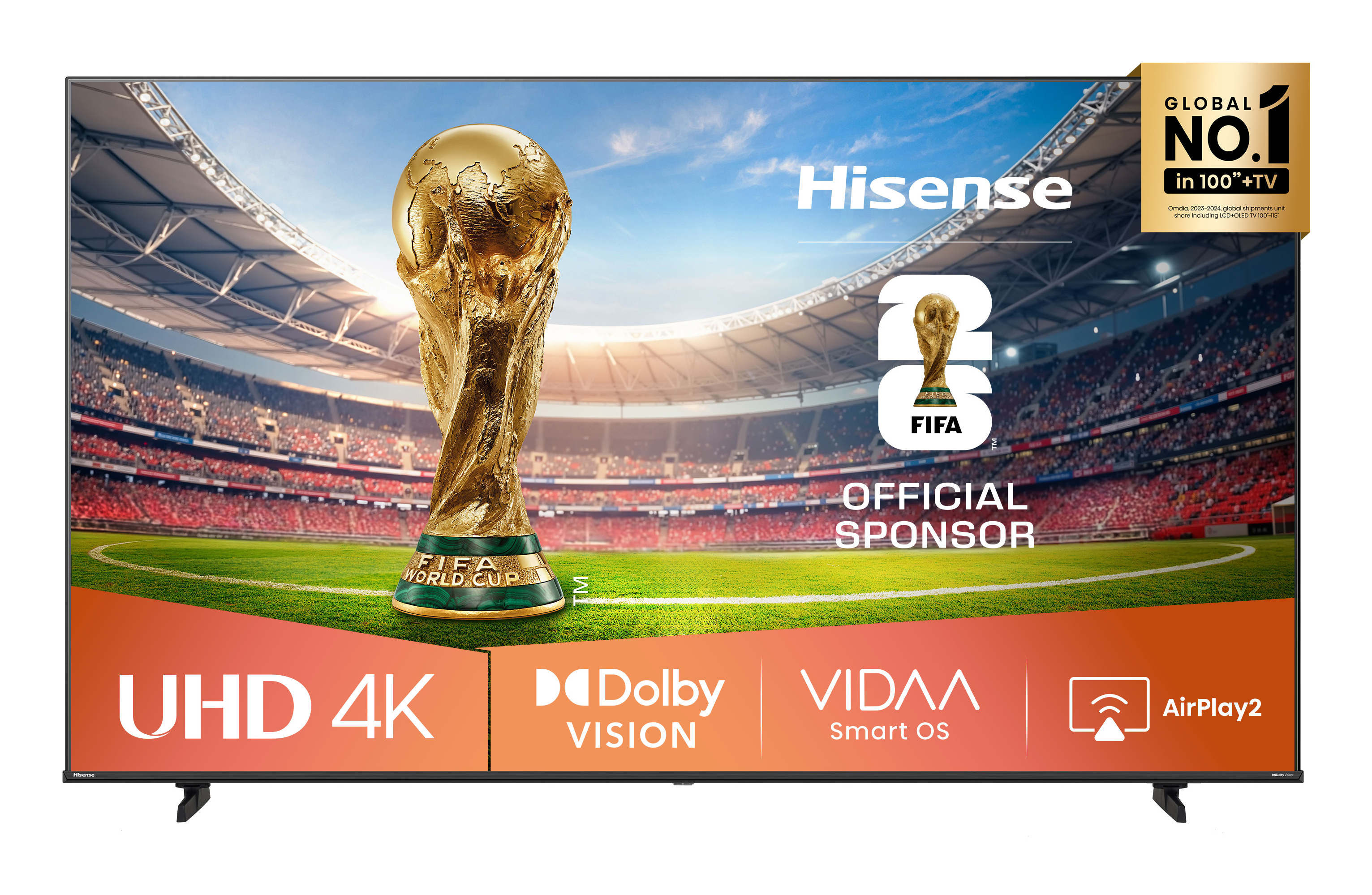 Hisense 85A6Q TV 2,16 m (85") 4K Ultra HD Smart TV Wi-Fi Sort 400 cd/m²