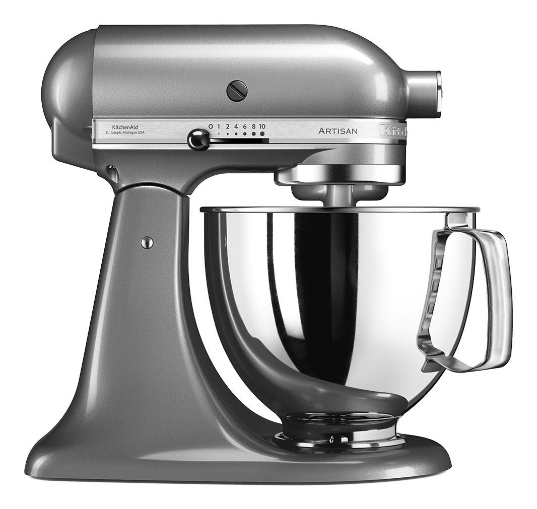 KitchenAid 5KSM125ECU Bordmixer 300 W Sølv
