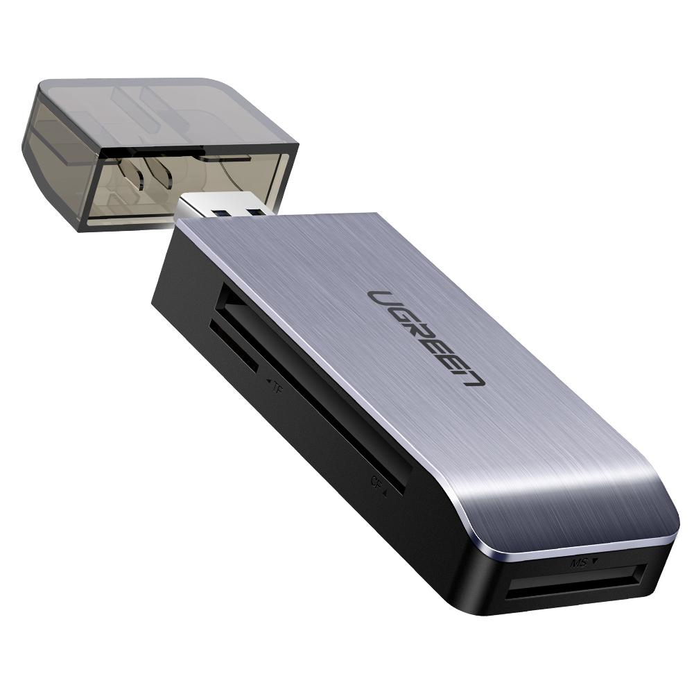 Ugreen 50541 kortlæser USB 3.2 Gen 1 (3.1 Gen 1) Stål