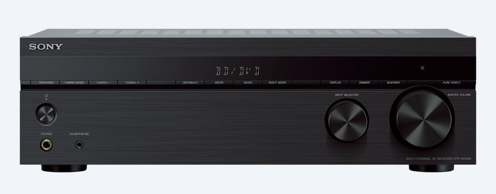 Sony STR-DH590 AV-modtager 5.2 kanaler Surround 3D Sort