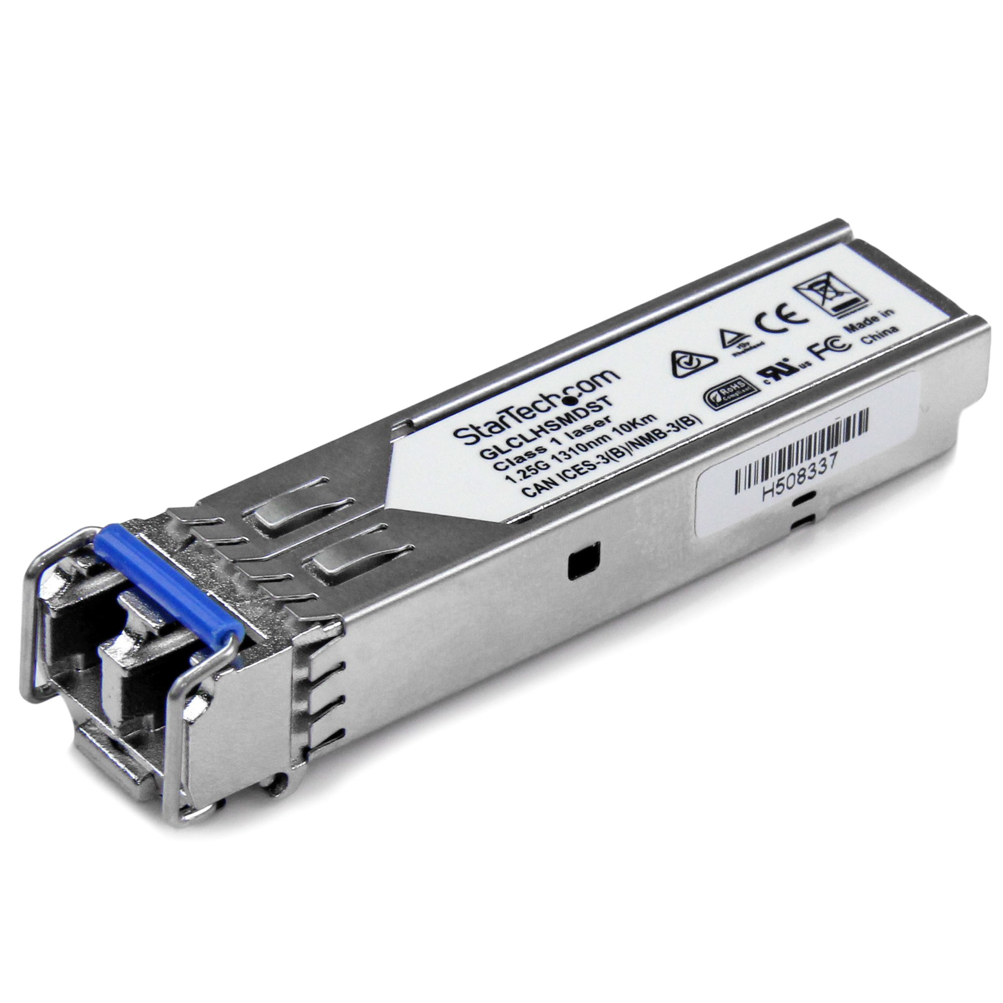 StarTech.com GLCLHSMDST modul til netværksmodtager Fiberoptisk 1250 Mbit/s SFP 1310 nm