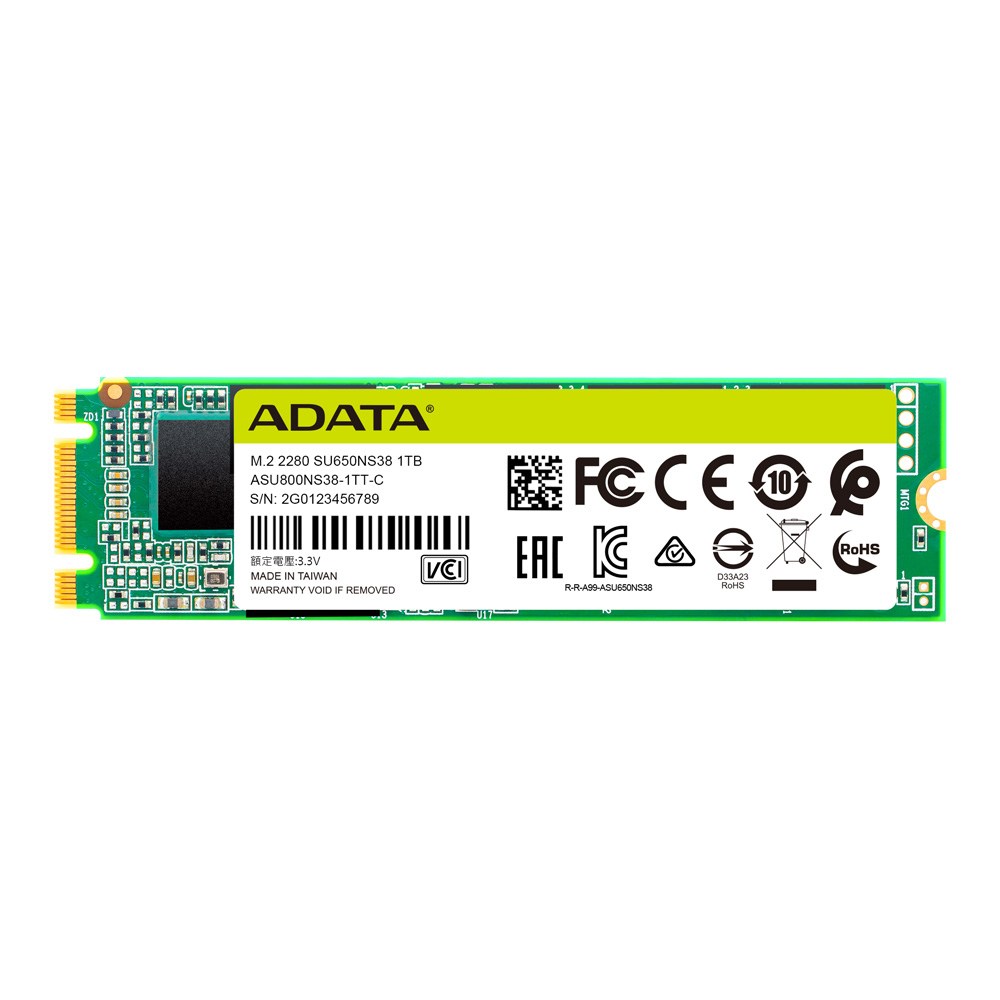 ADATA Ultimate SU650 1 TB M.2 Serial ATA III 3D NAND