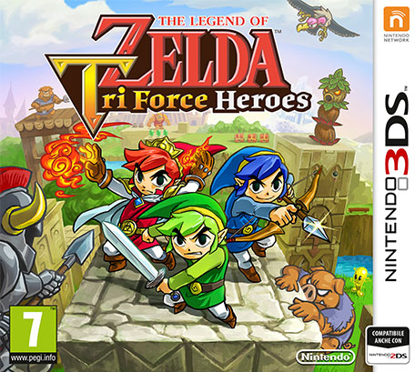 Nintendo The Legend of Zelda: Tri Force Heroes Standard Engelsk Nintendo 3DS