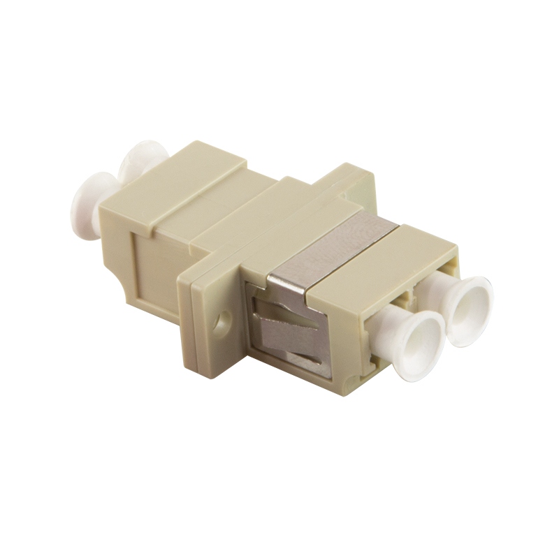 LogiLink LC/LC fiber adapter LC/LC 1 stk Beige