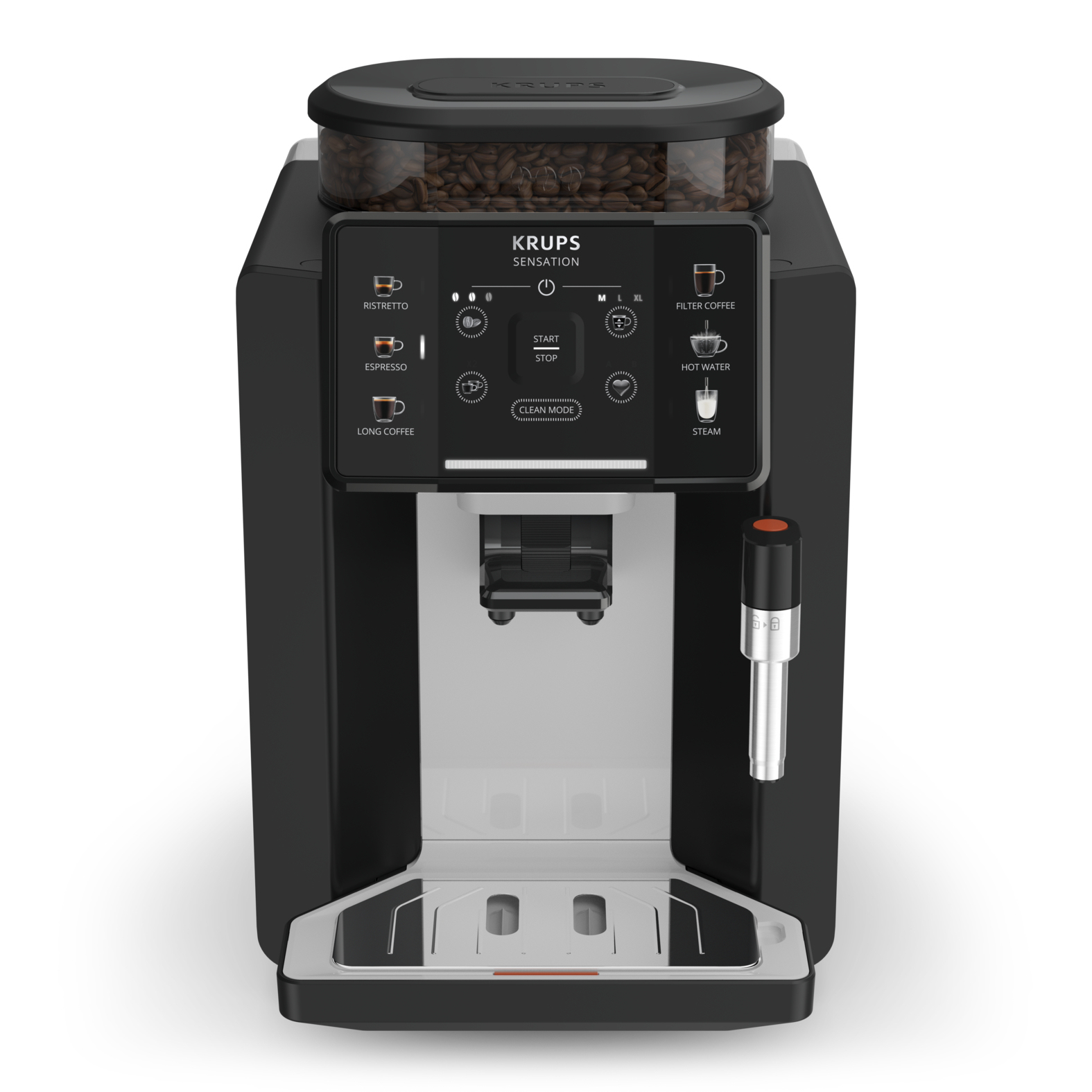 Krups Sensation EA910A Fuld-auto Espressomaskine 1,7 L