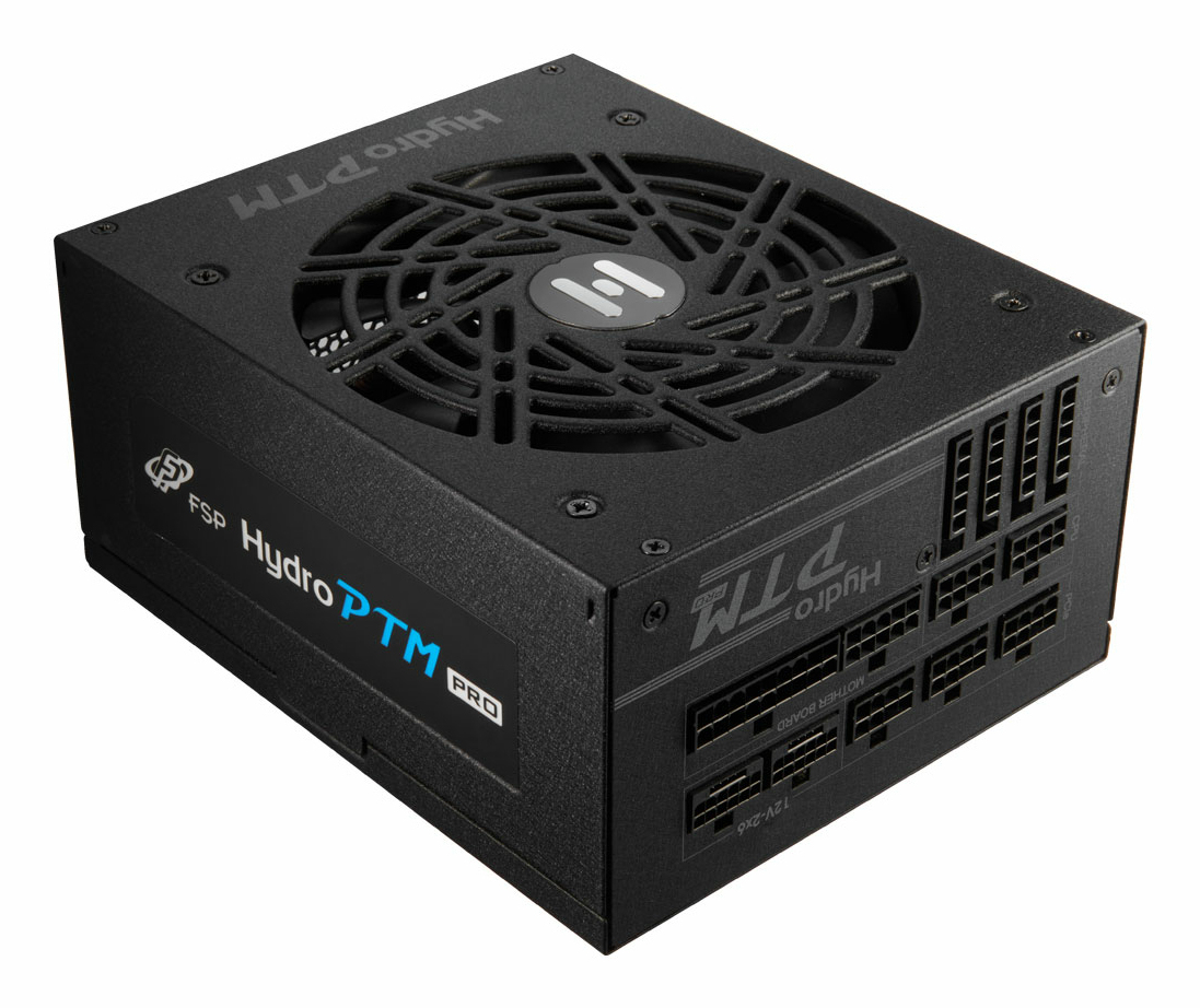 FSP Hydro PTM PRO 1350W ATX3.0(12V-2x6) enhed til strømforsyning 20+4 pin ATX ATX Sort