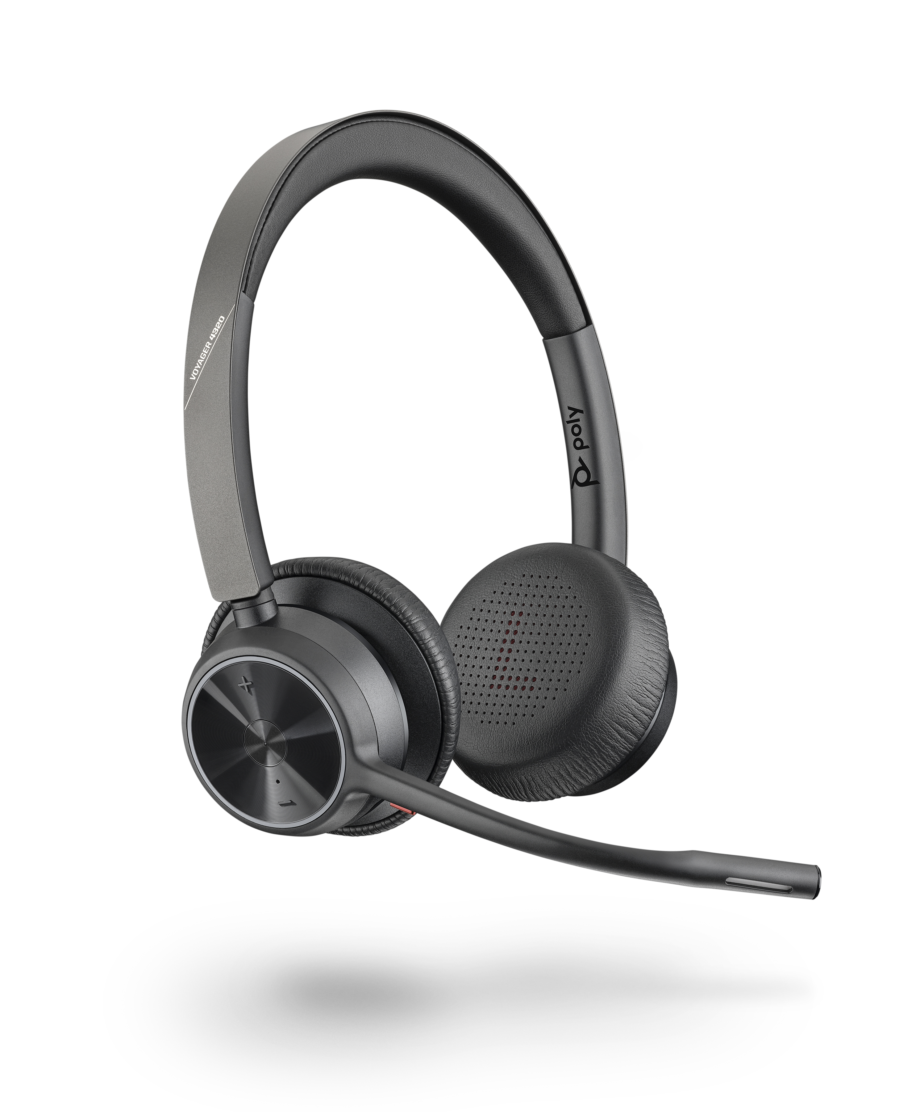 POLY Voyager 4320 UC Headset Trådløs Kontor/Callcenter USB Type-A Bluetooth Sort
