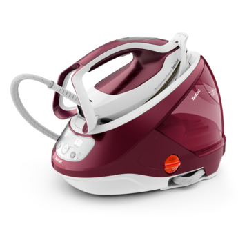 Tefal GV9220 Dampstrygning station 2600 W Durilium AirGlide Autoclean soleplate Bourgogne, Hvid