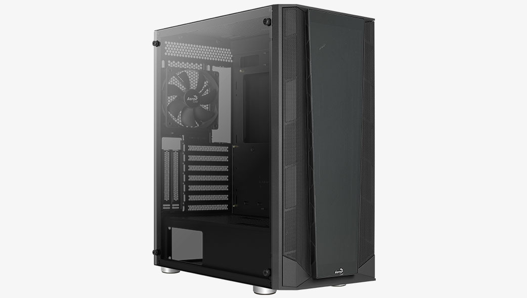 Aerocool Prism-G-BK-v1 Midi Tower Sort