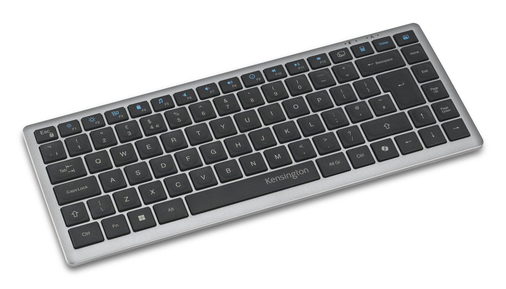 Kensington KB435 EQ Genopladeligt Multi-Device Kompakt Tastatur