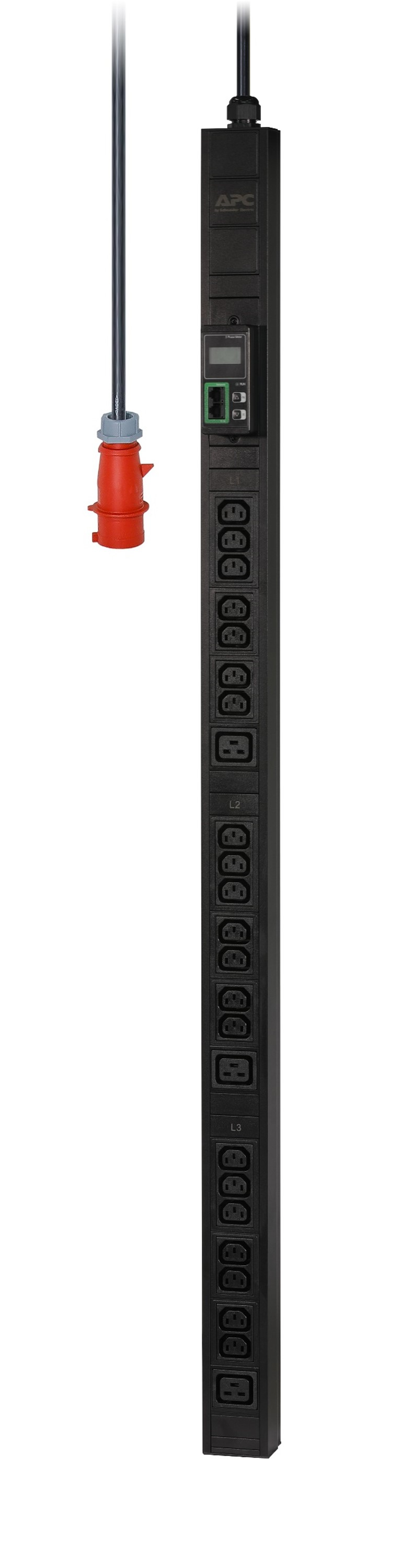 APC EPDU1216M strømforsyningsenhed (PDU) 42 AC stikkontakt(er) 0U Sort