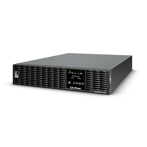 CyberPower OL2200ERTXL2U UPS-enhed Dobbeltkonvertering (online) 2,2 kVA 2000 W 9 AC stikkontakt(er)