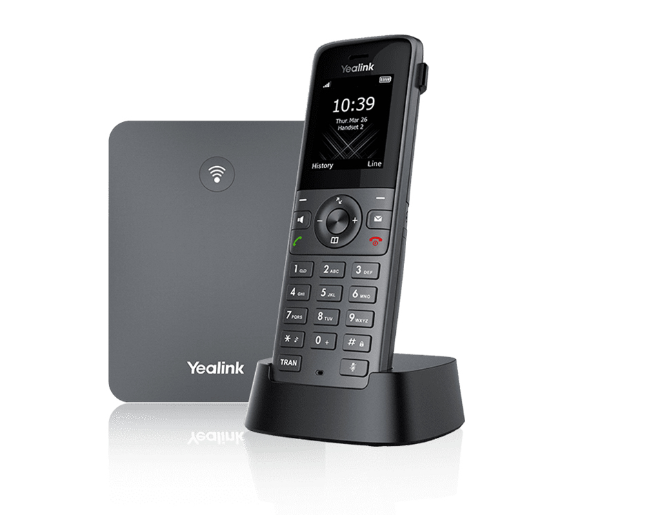 Yealink W73P IP-telefon Grå TFT