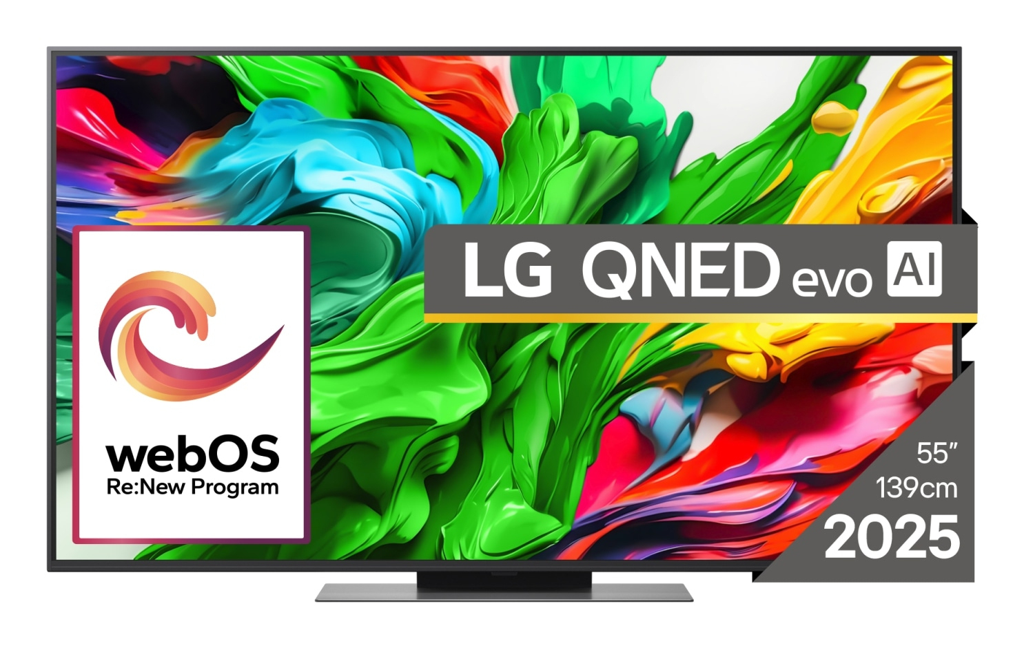 LG QNED AI 55QNED86A3A TV 139,7 cm (55") 4K Ultra HD Smart TV Wi-Fi Sort