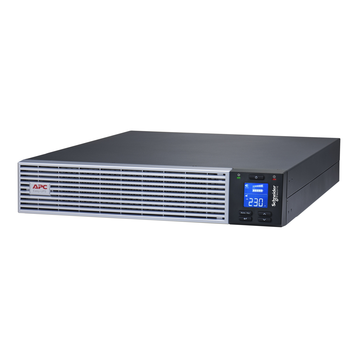 APC Easy UPS On-Line UPS-enhed Dobbeltkonvertering (online) 3 kVA 2700 W 6 AC stikkontakt(er)