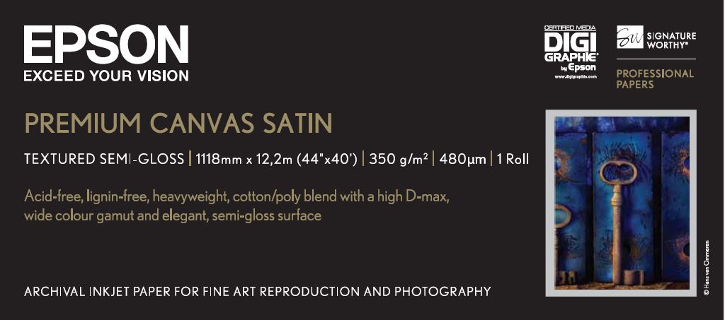Epson Premium Canvas Satin