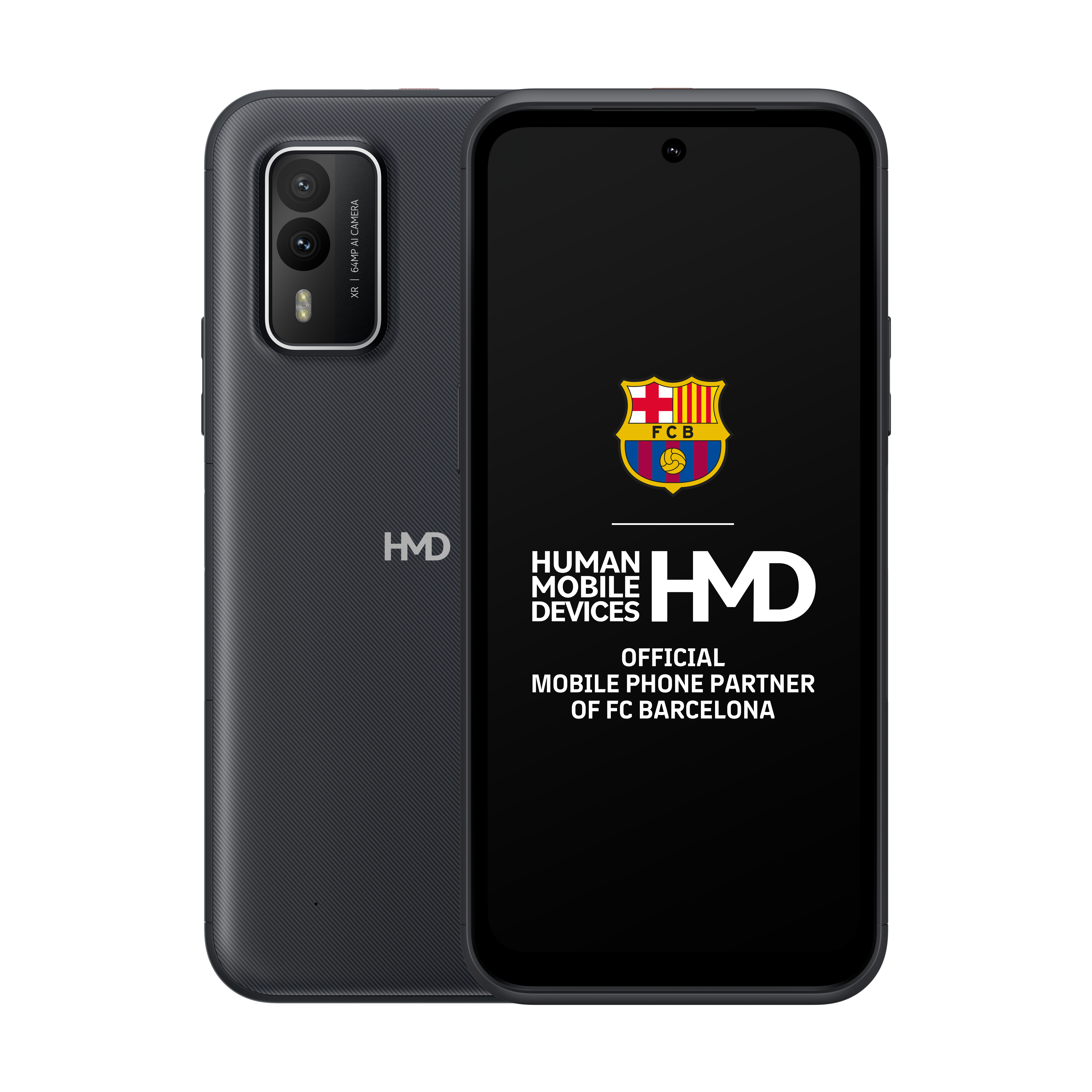 HMD XR21 16,5 cm (6.49") Dual SIM Android 14 5G USB Type-C 6 GB 128 GB 4800 mAh Sort