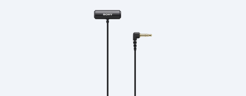 Sony ECM-LV1 Sort Halsmikrofon/knaphulsmikrofon