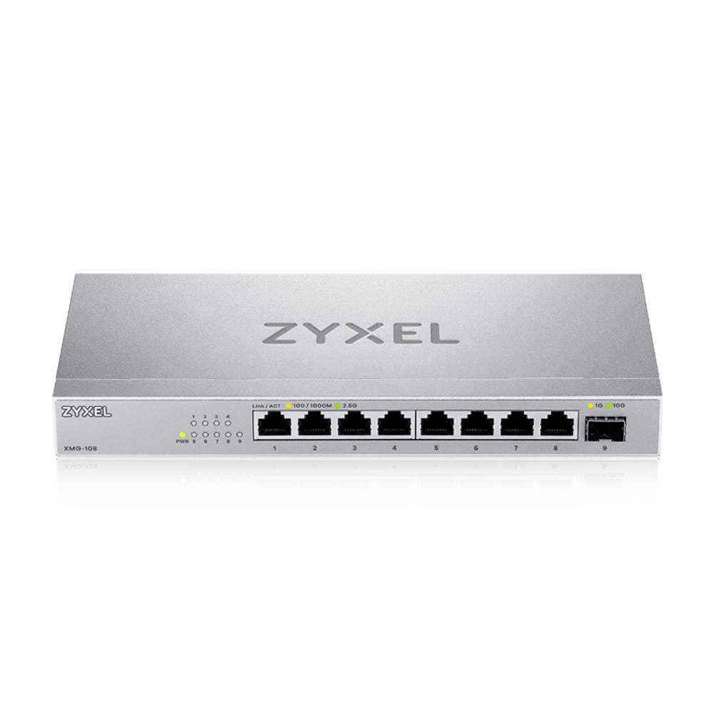 Zyxel XMG-108 Ikke administreret 2.5G Ethernet (100/1000/2500) Sølv