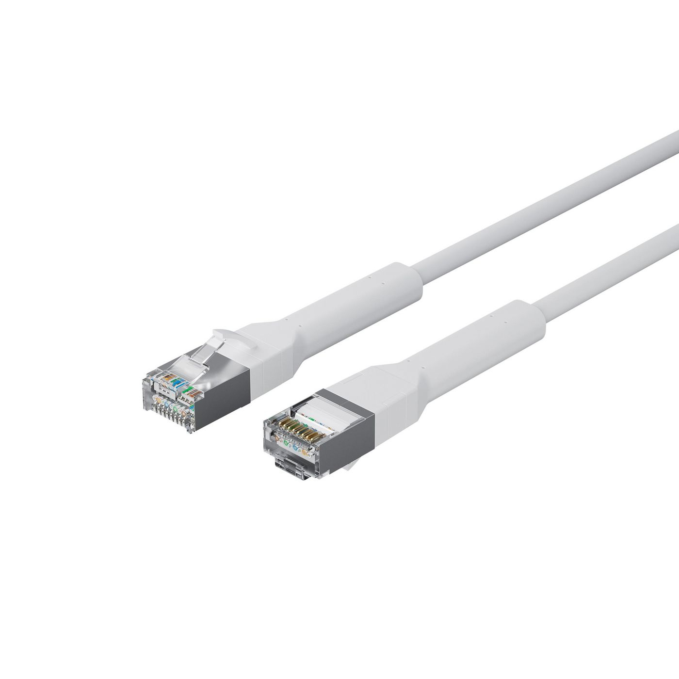 Lanview LV-6AFTP-FLEX-ANG-02W netværkskabel Hvid 2 m Cat6a U/FTP (STP)